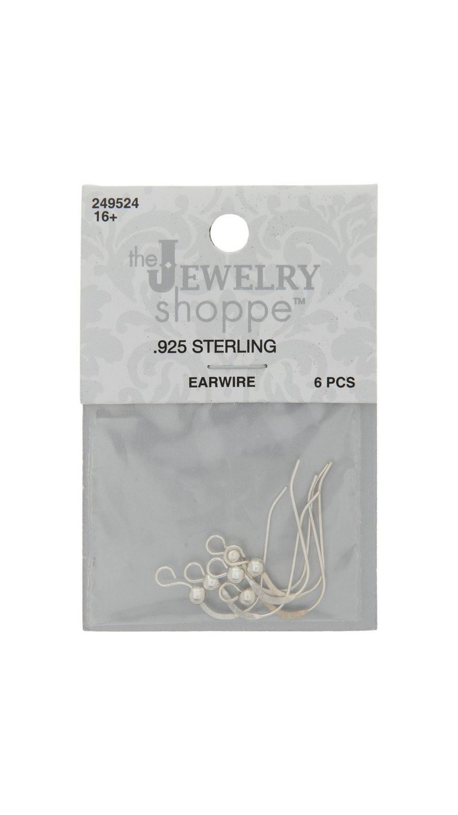 Stainless Steel Hypoallergenic Earring Hooks, 100 Pieces