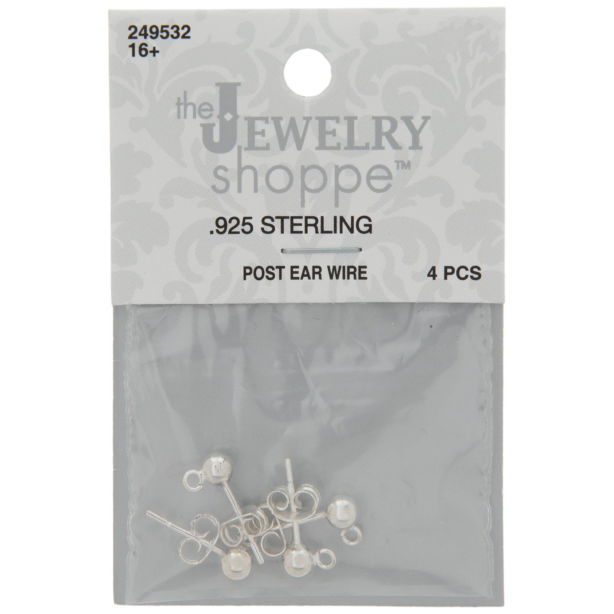 Adhesive Earring Posts With Clutch Backs - 12mm, Hobby Lobby