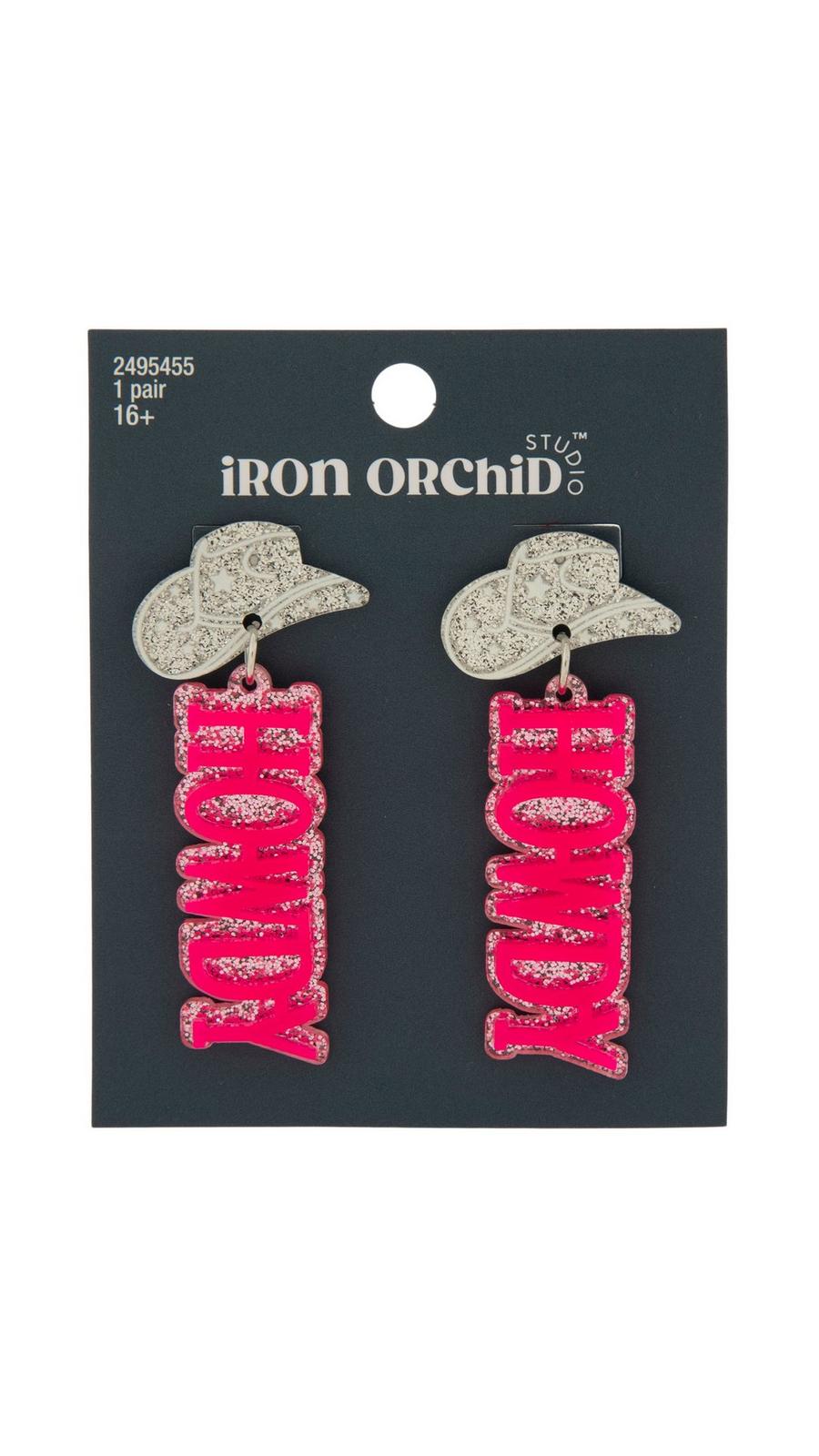 Western Earrings For Women Sparkle Rhinestone Beaded...