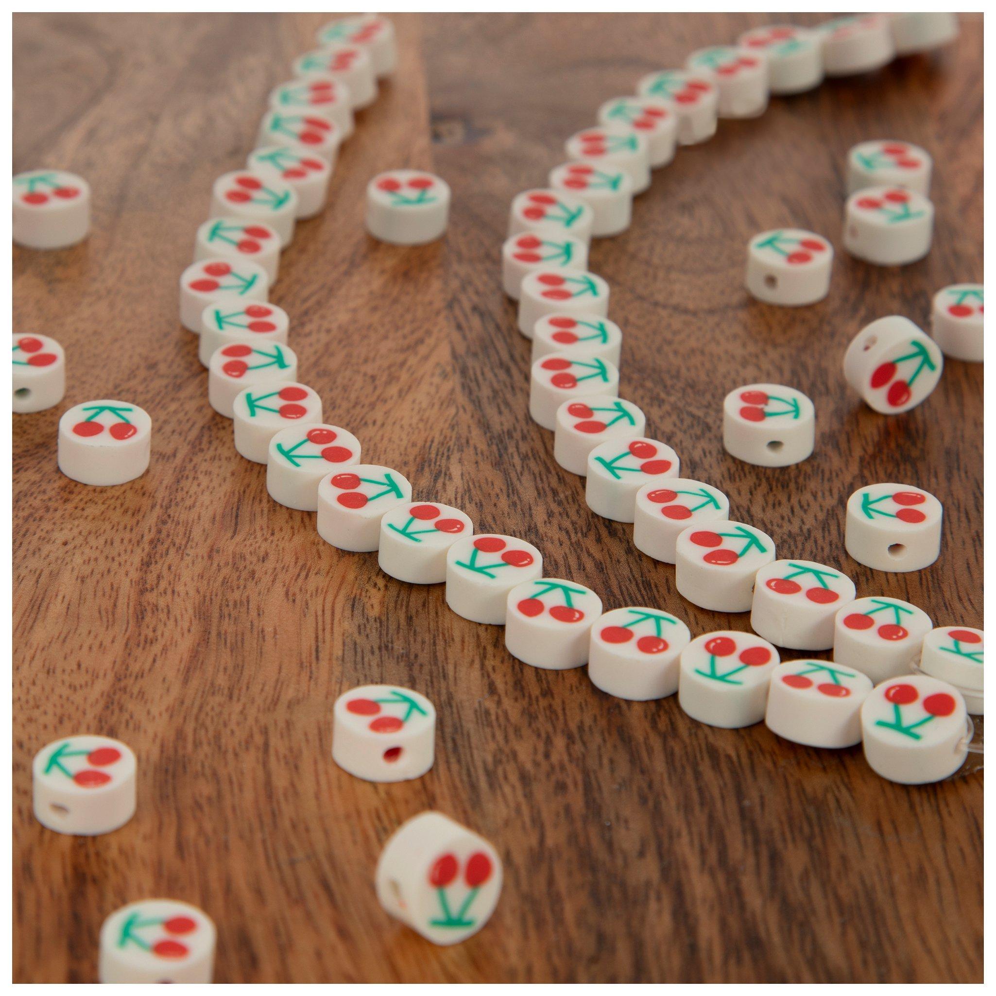 Cherry Polymer Clay Bead Strands | Hobby Lobby | 2496289