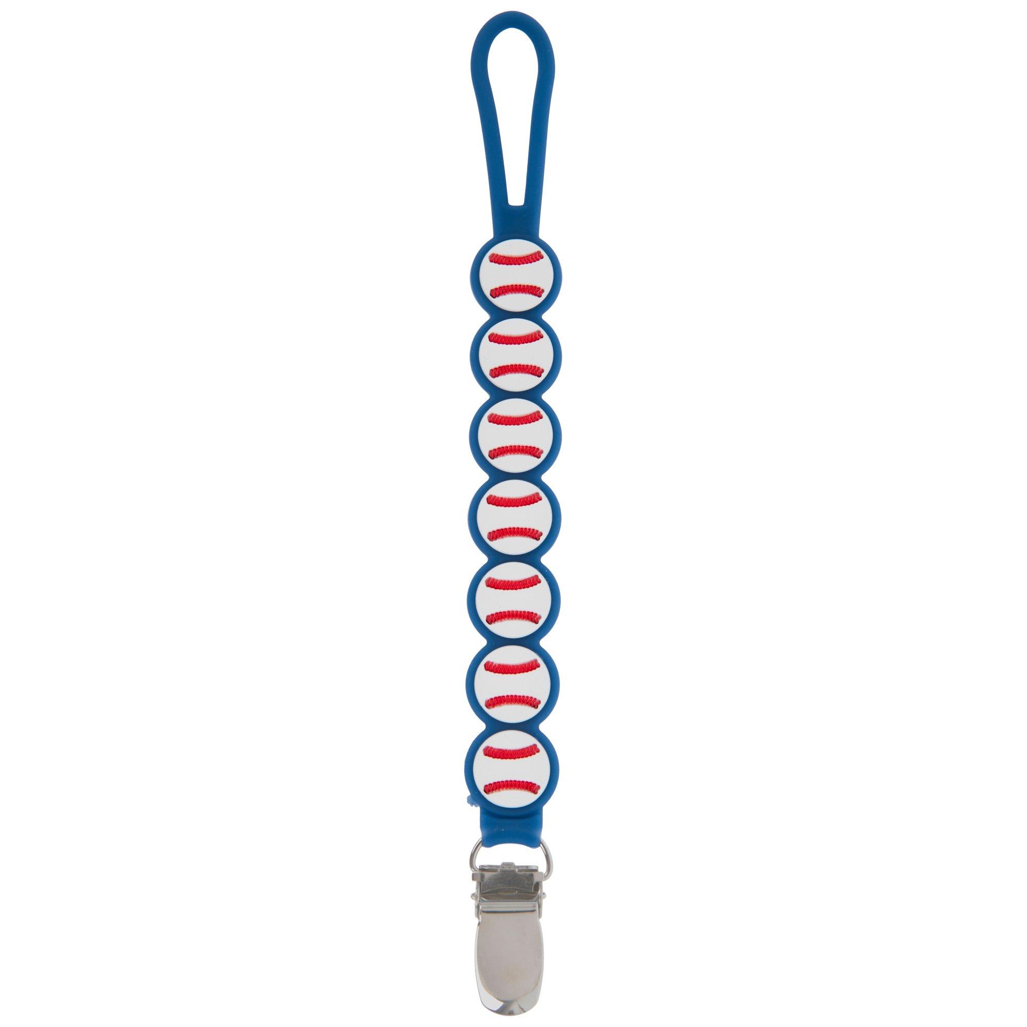 Baseball Silicone Pacifier Strap | Hobby Lobby | 2498525