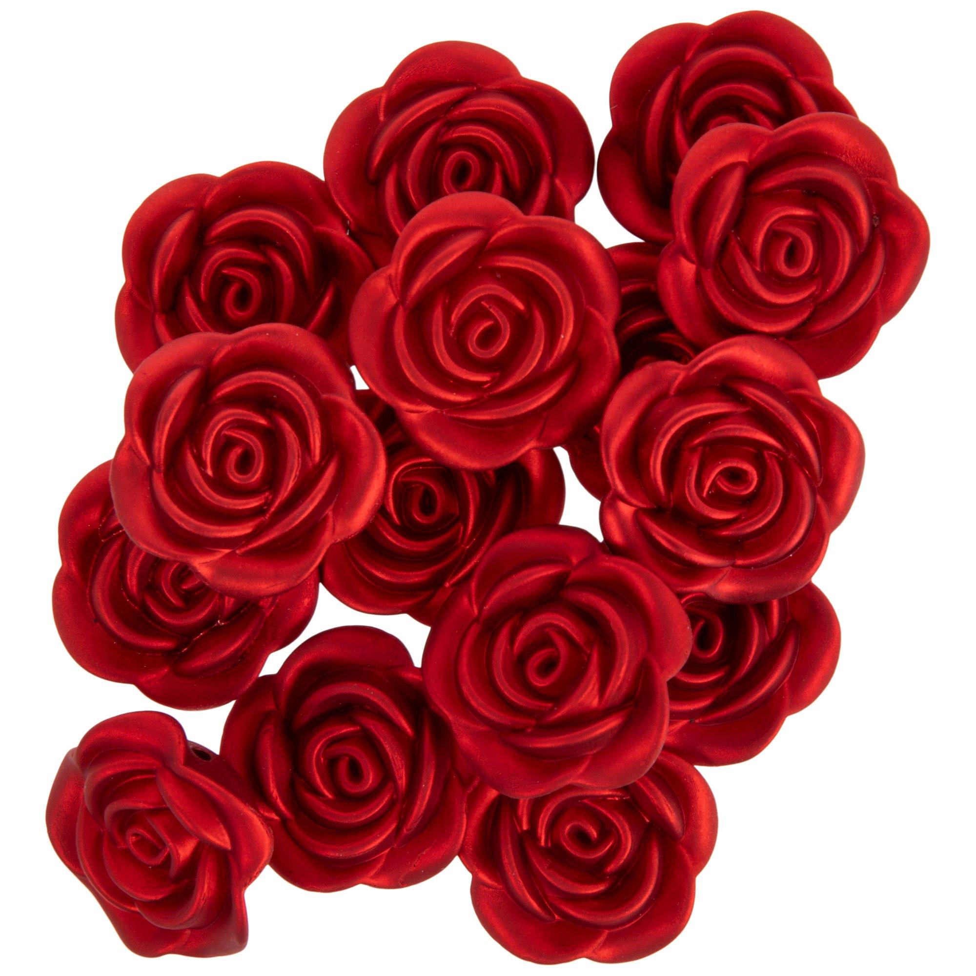 Red Rose Beads