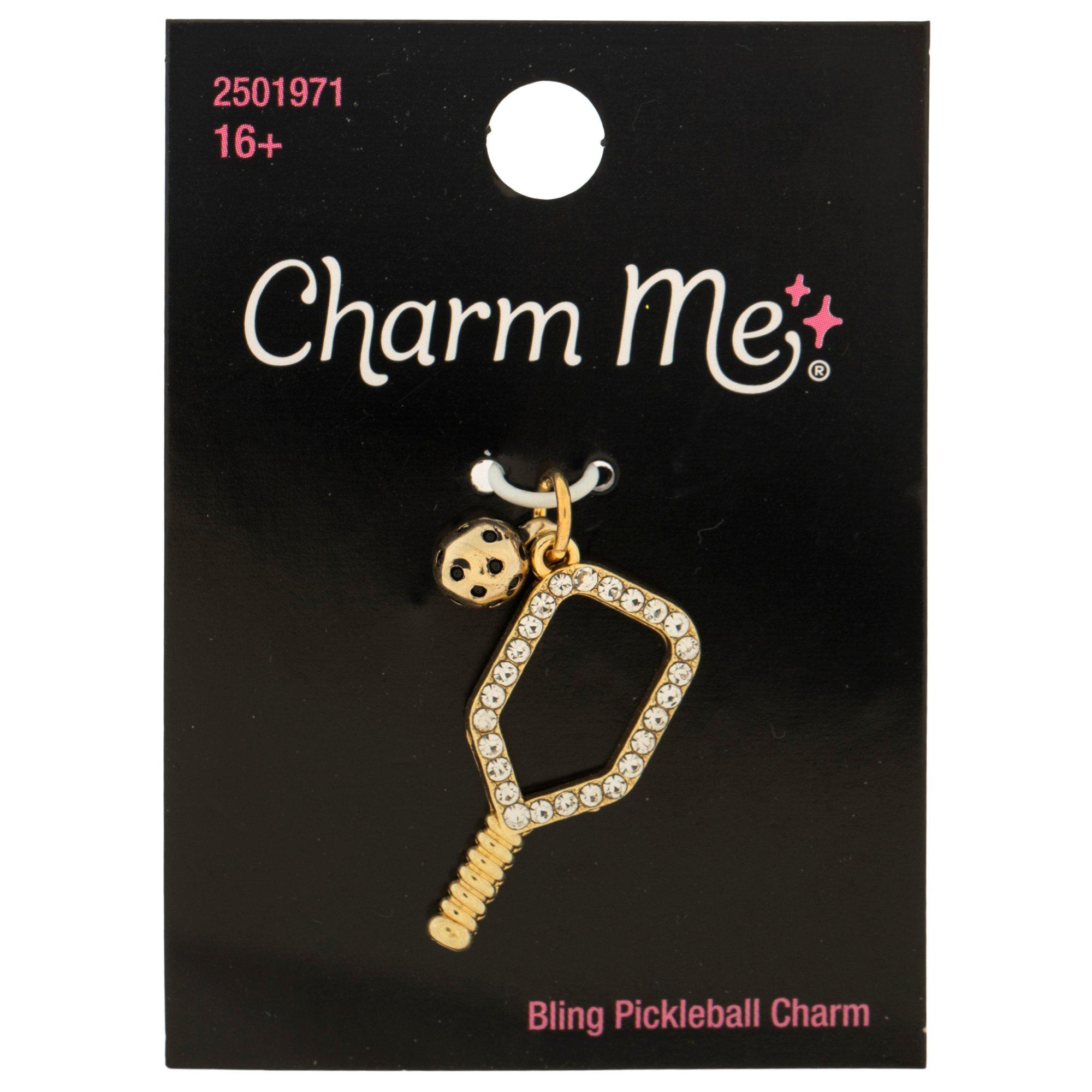 Rhinestone Pickleball Paddle Charm | Hobby Lobby | 2501971