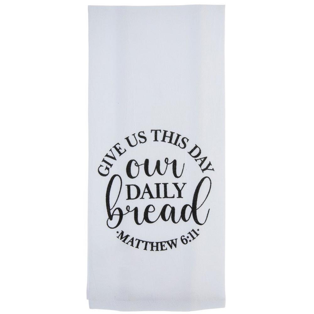 Matthew 6:11 Kitchen Towel