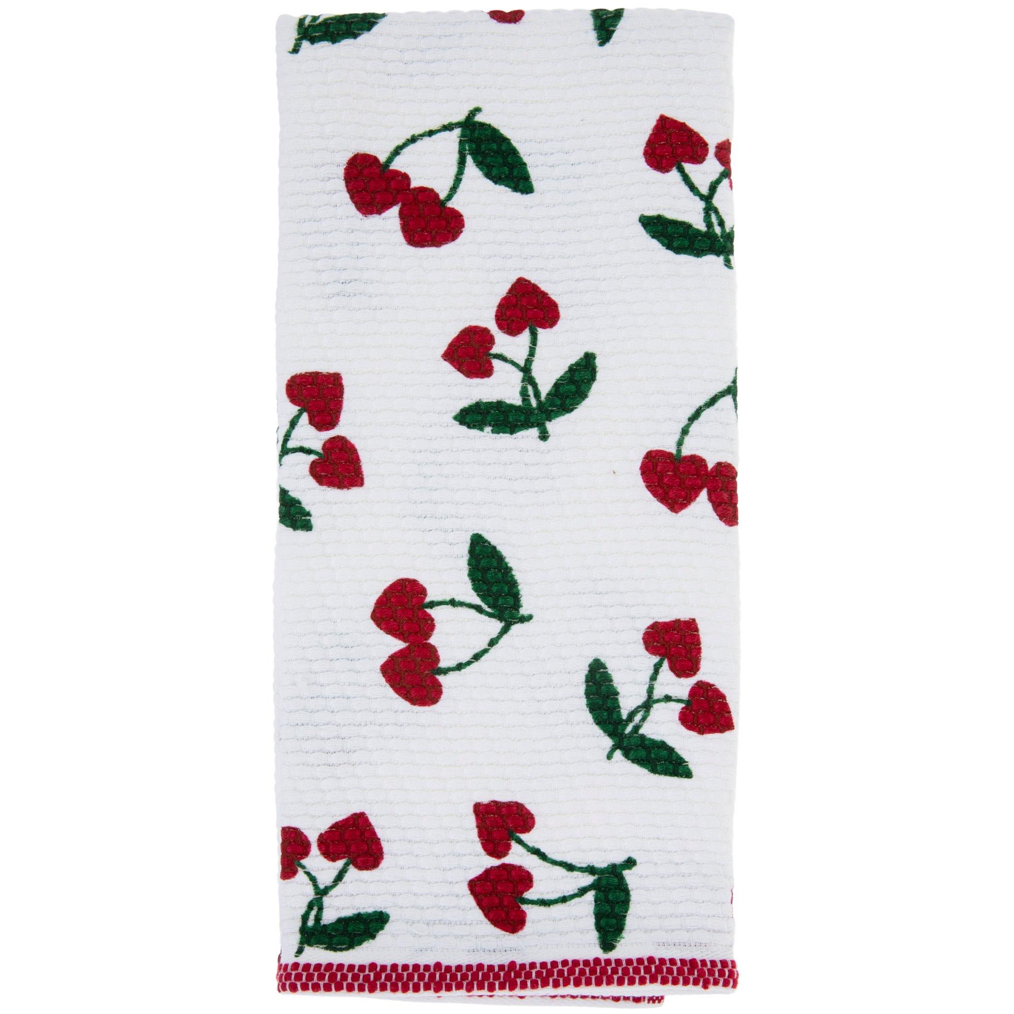 Cherry Hearts Kitchen Towel | Hobby Lobby | 2506921