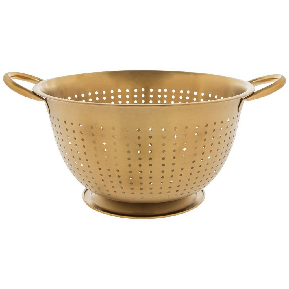 Gold Metal Colander