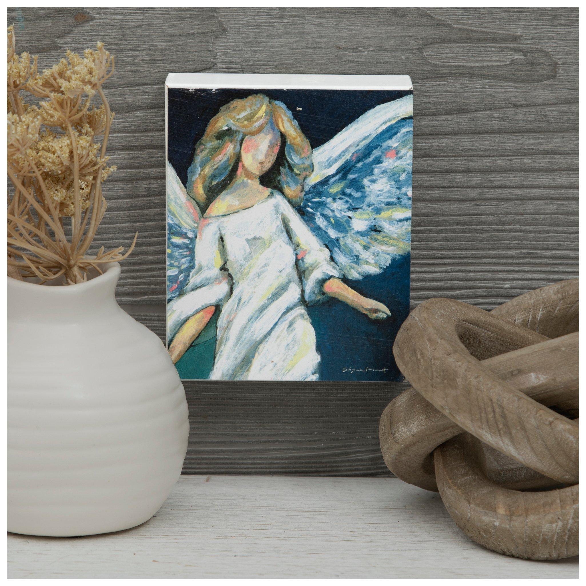 Colorful Angel Wood Decor | Hobby Lobby | 2509461