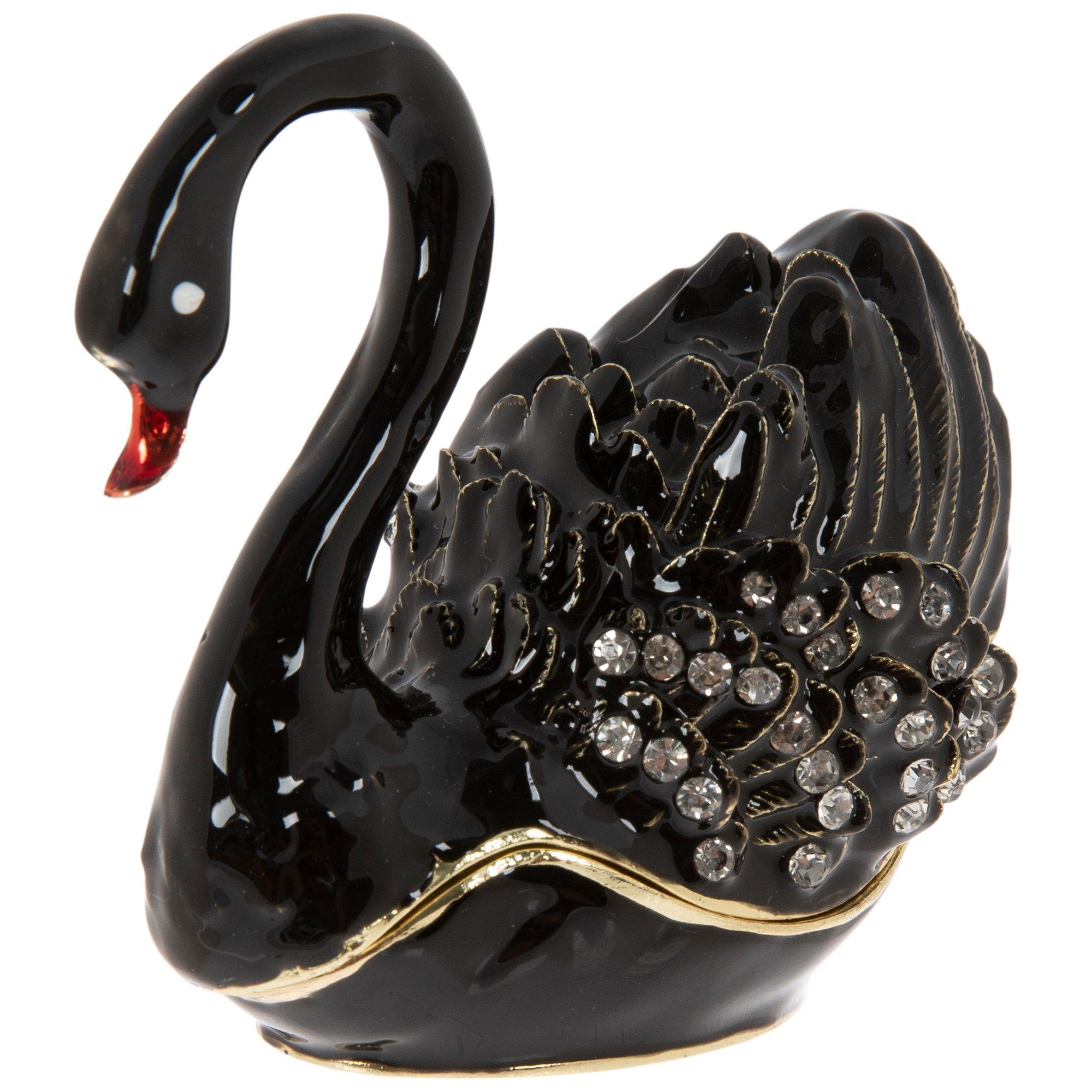 Pink Swan Rhinestone Jewelry Box | Hobby Lobby | 2508851