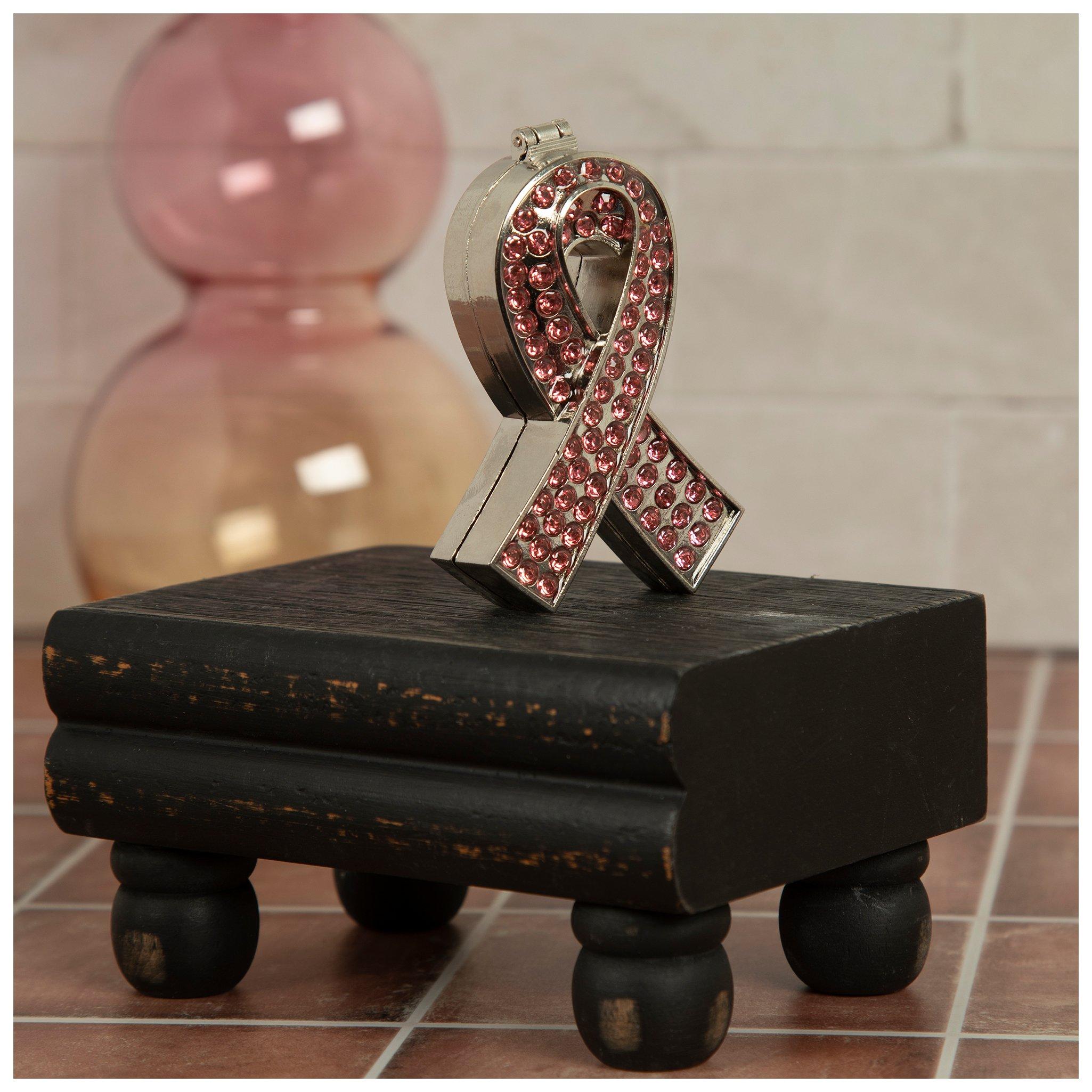 Pink Ribbon Rhinestone Jewelry Box | Hobby Lobby | 2508877