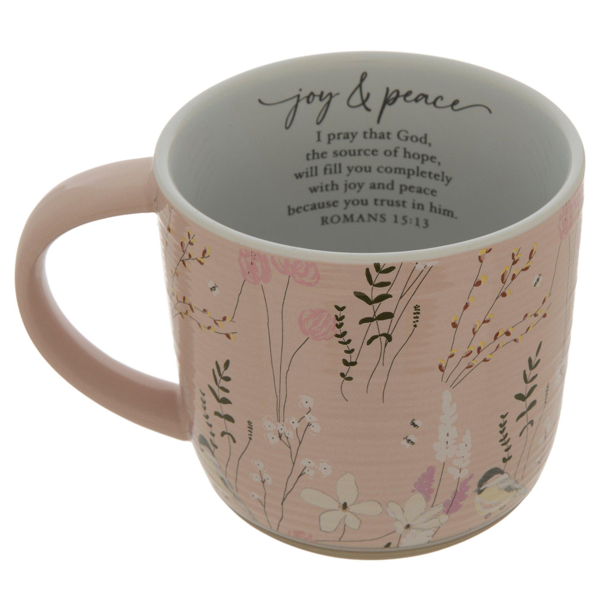 Romans 15:13 Floral Mug | Hobby Lobby | 2509016