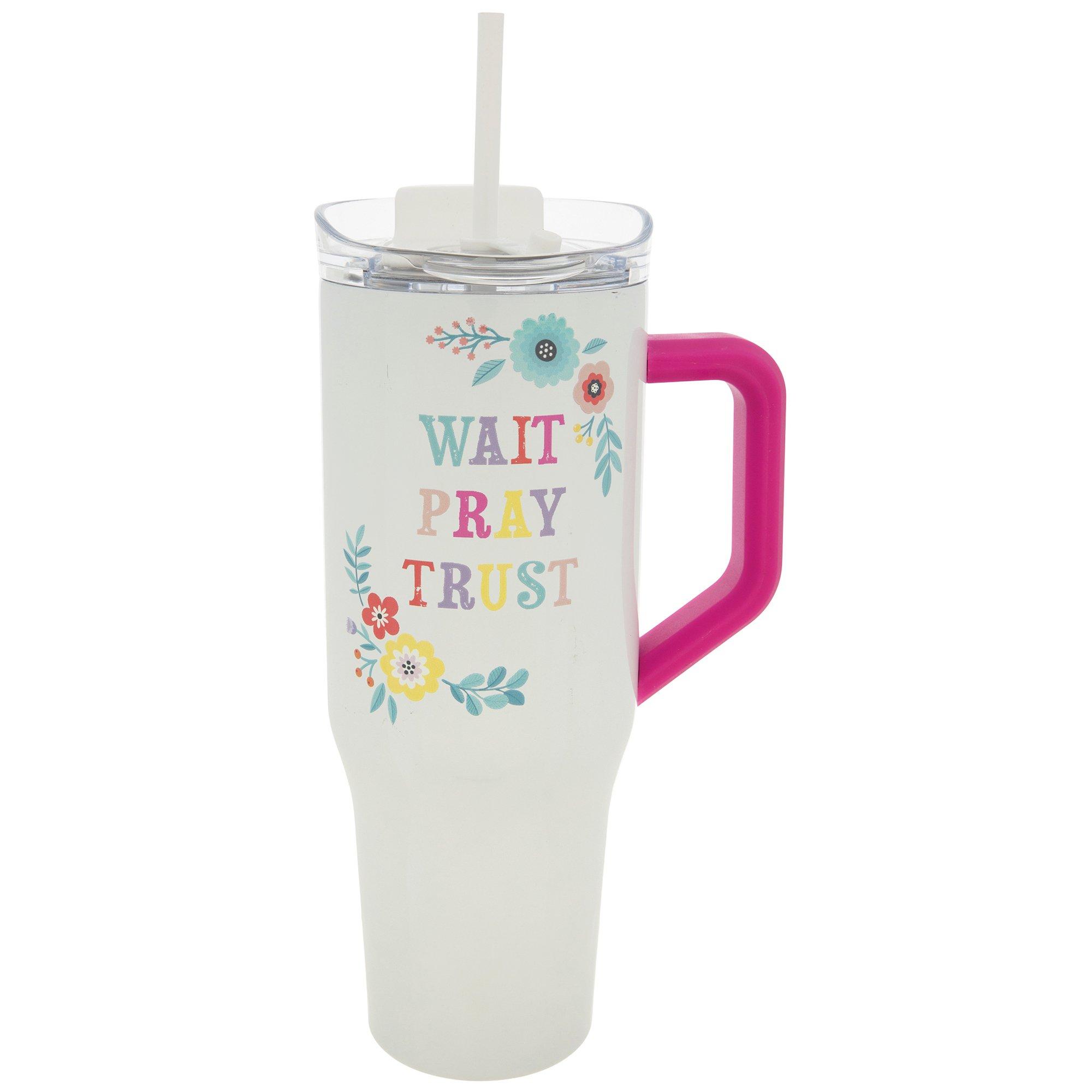 Wait Pray Trust Stainless Steel Tumbler | Hobby Lobby | 2509370