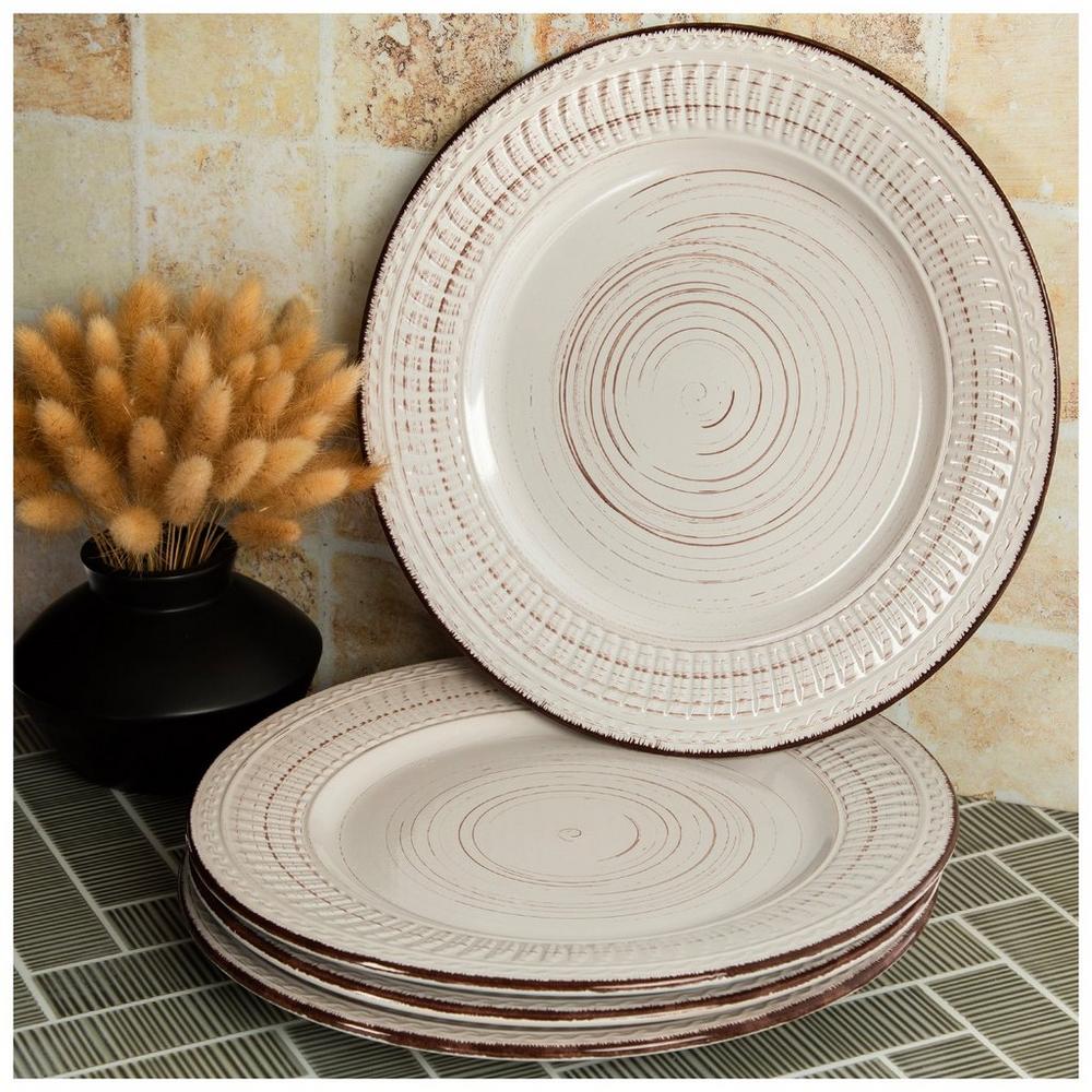 Rustic Cosenza Dinner Plates