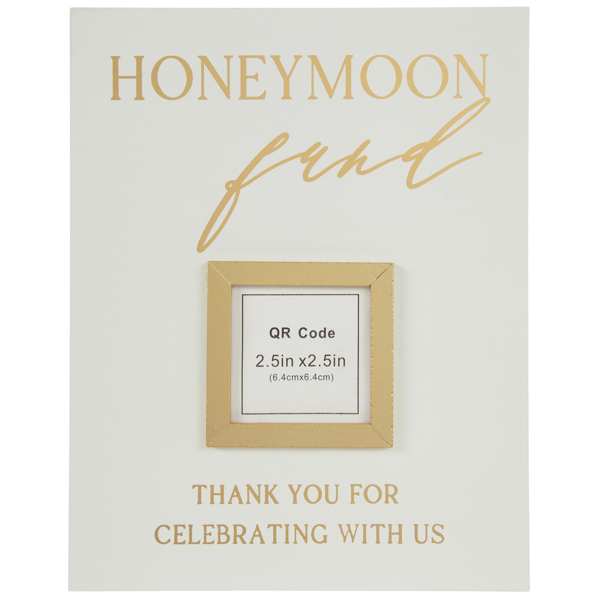 Honeymoon Fund QR Sign | Hobby Lobby | 2510303