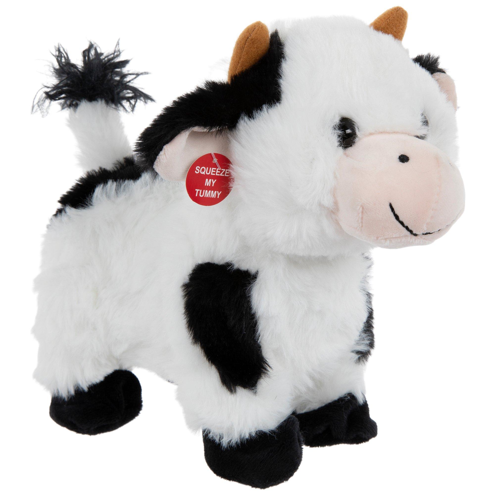 Barnyard Buddies Singing Cow Plush