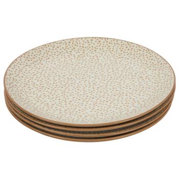 Dotted Ceramic Dinner Plates