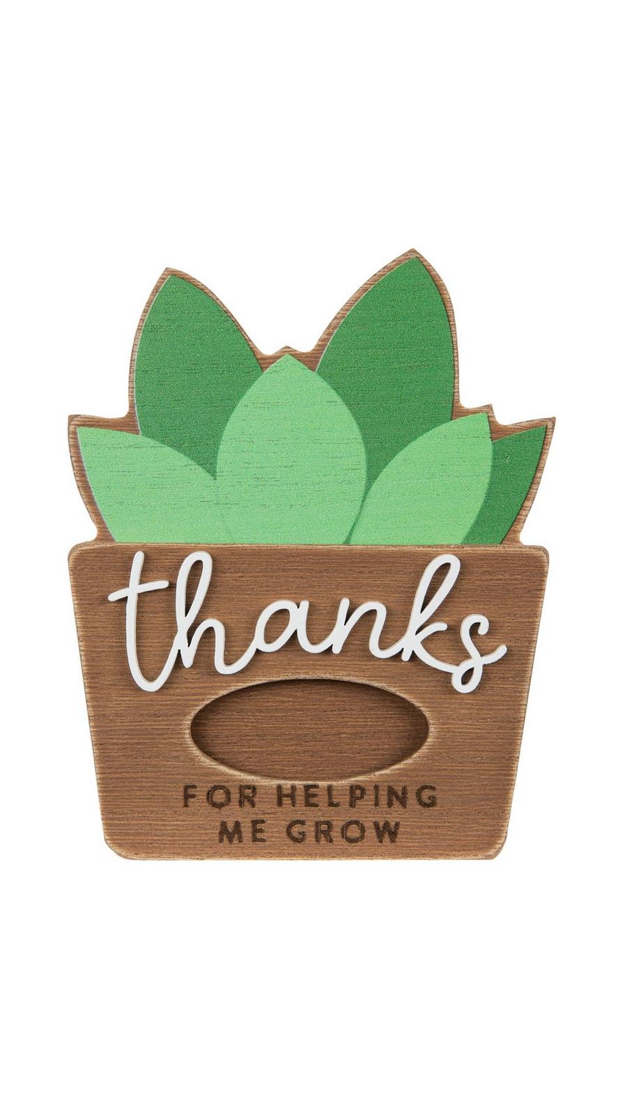 Thanks For Helping Me Grow Succulent Gift Card Holder | Hobby Lobby |  2512069