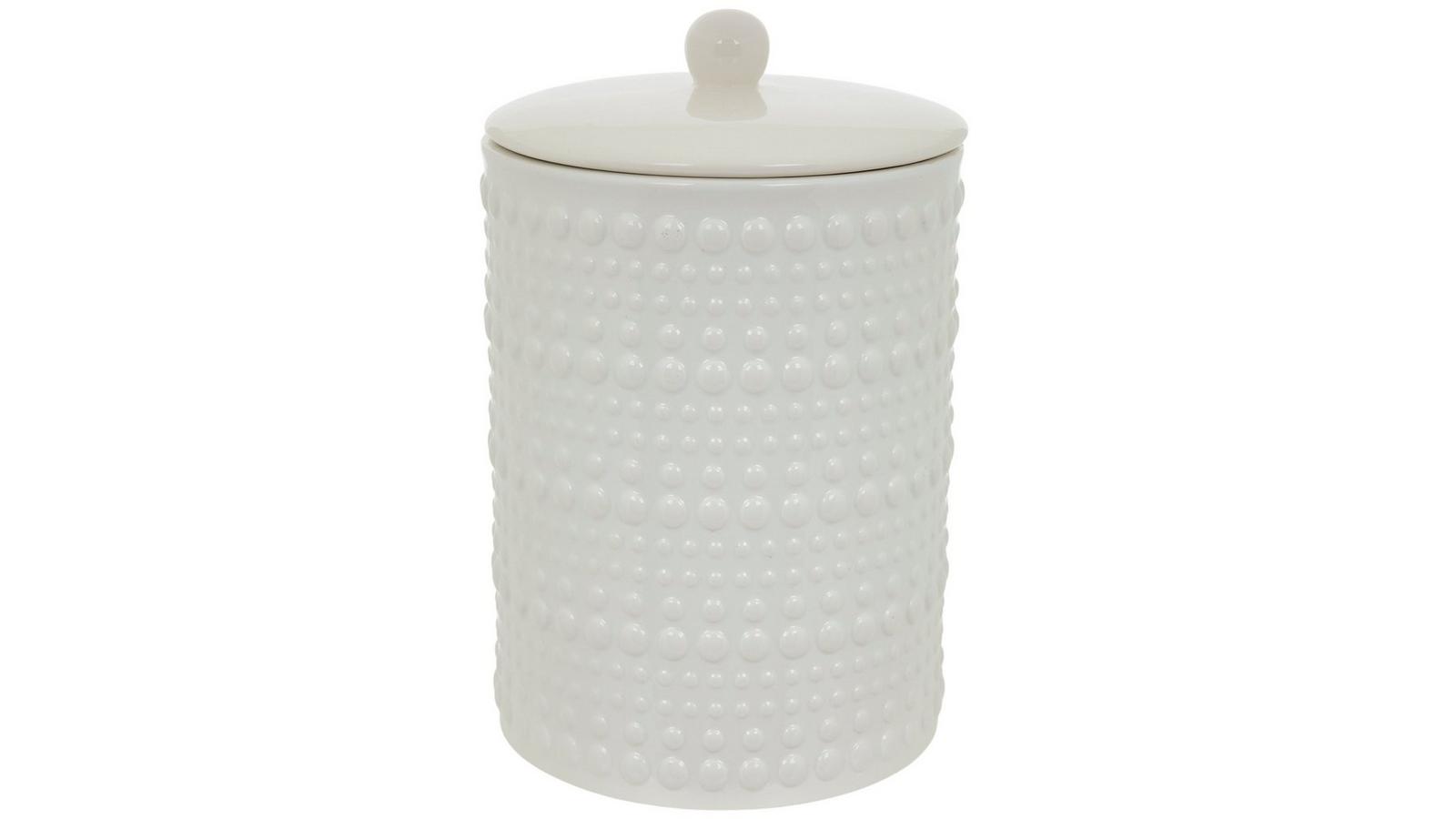 White Hobnail Canister | Hobby Lobby | 2513430