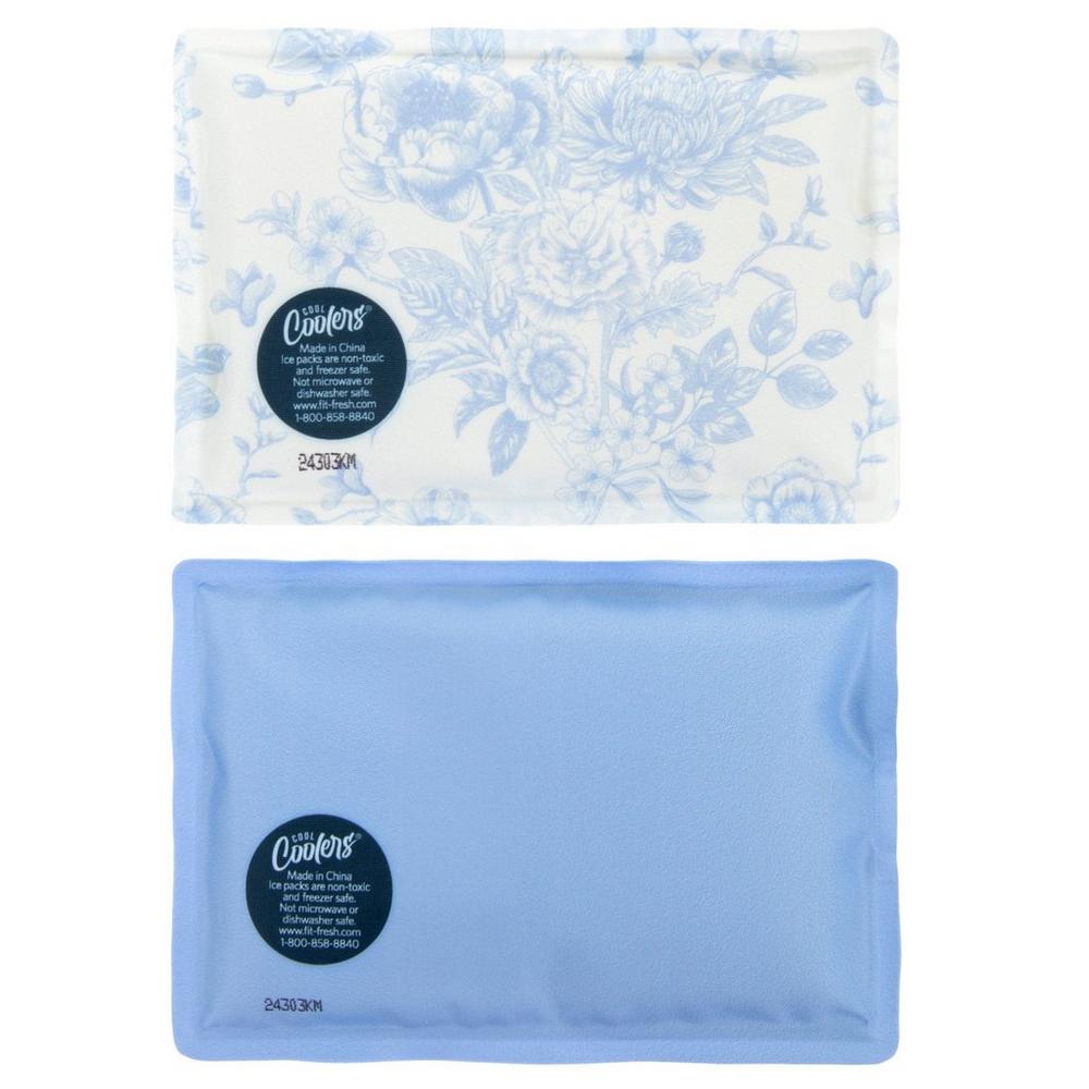 Blue Floral Ice Packs