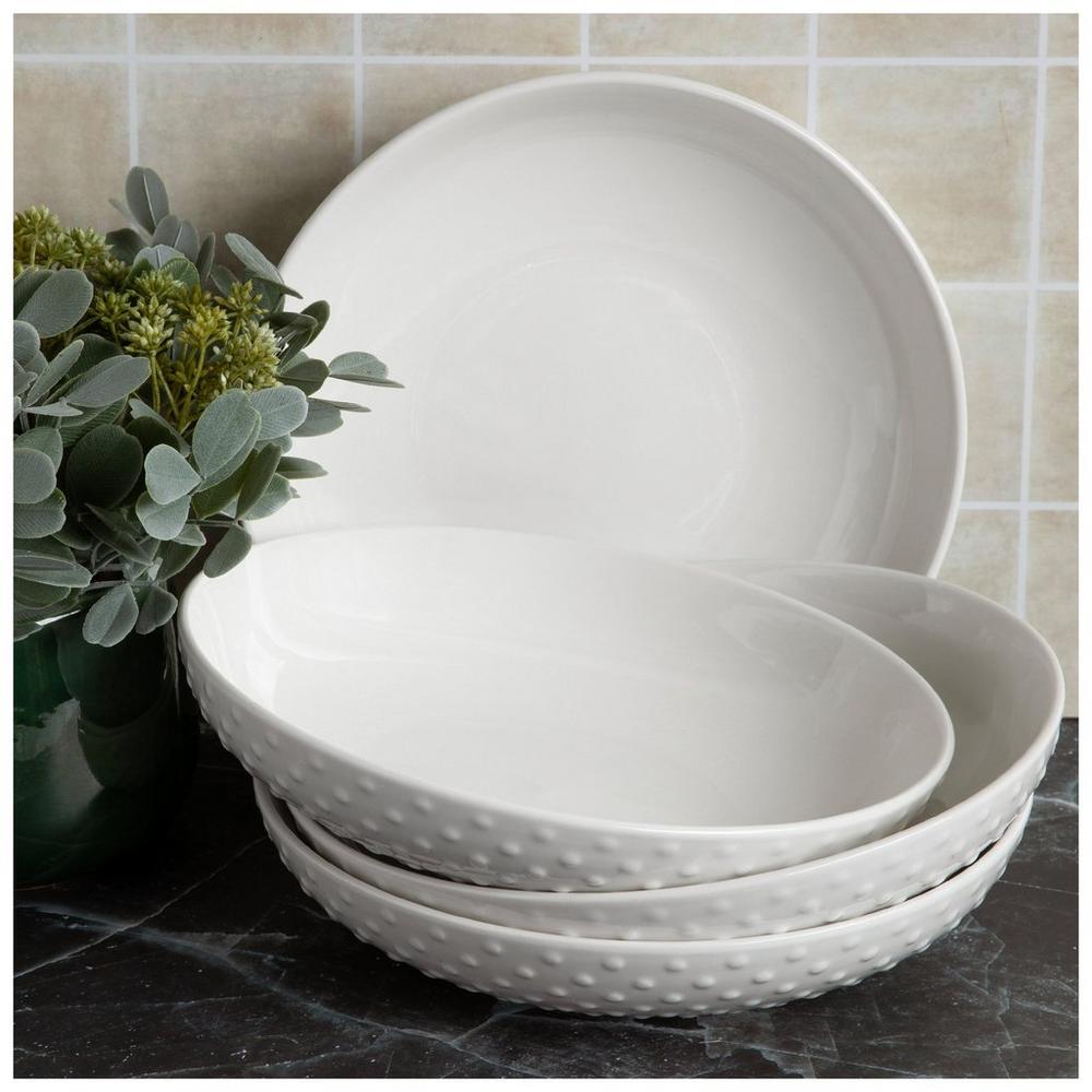 White Melamine Plates Acrylic Outdoor Dinnerware Dishes Plates