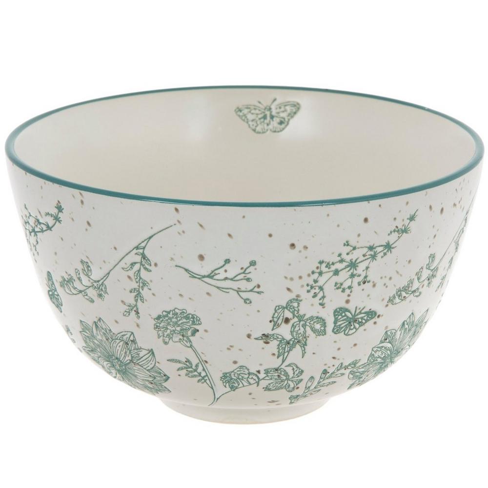 Floral Embossed Bowl