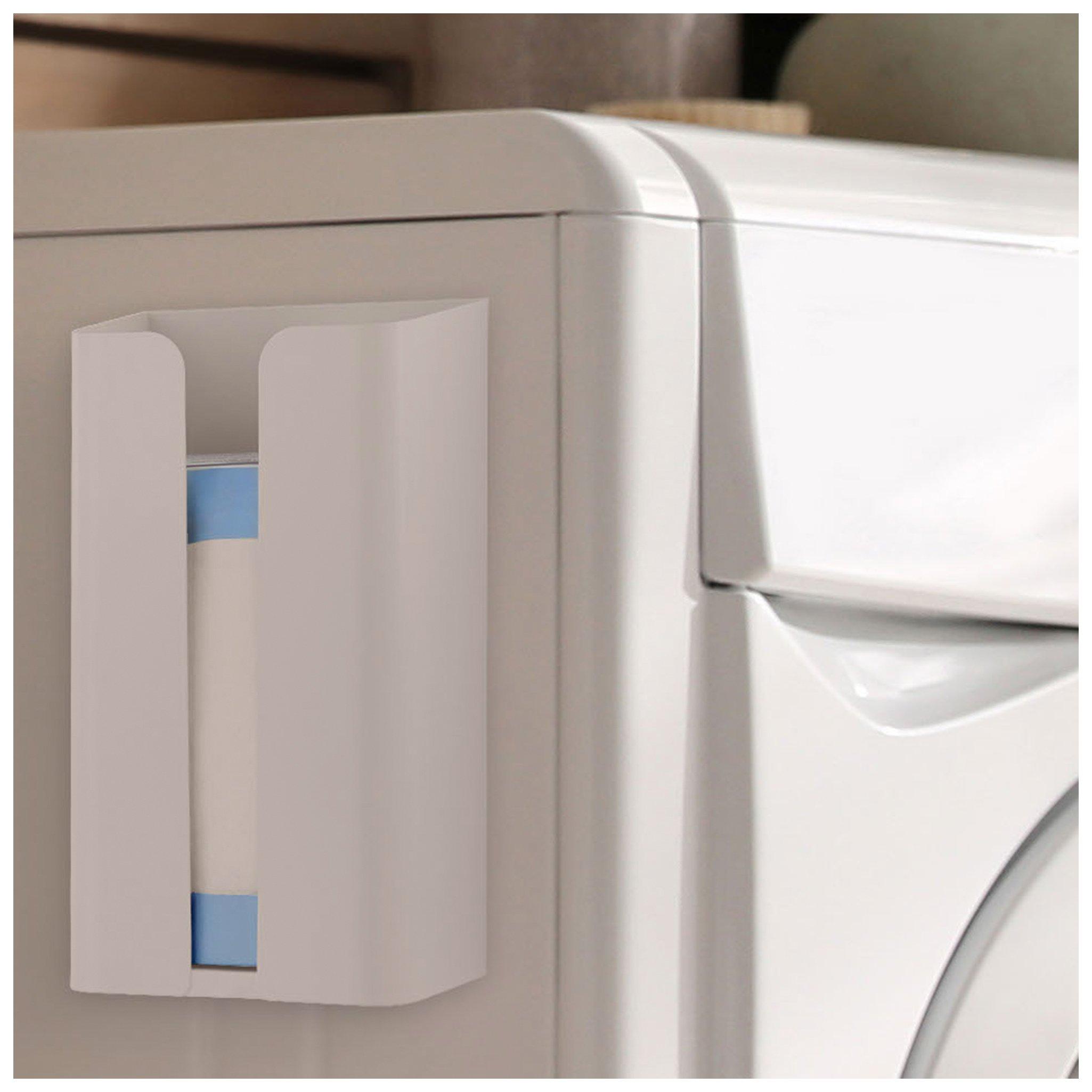 White Magnetic Dryer Sheet Holder