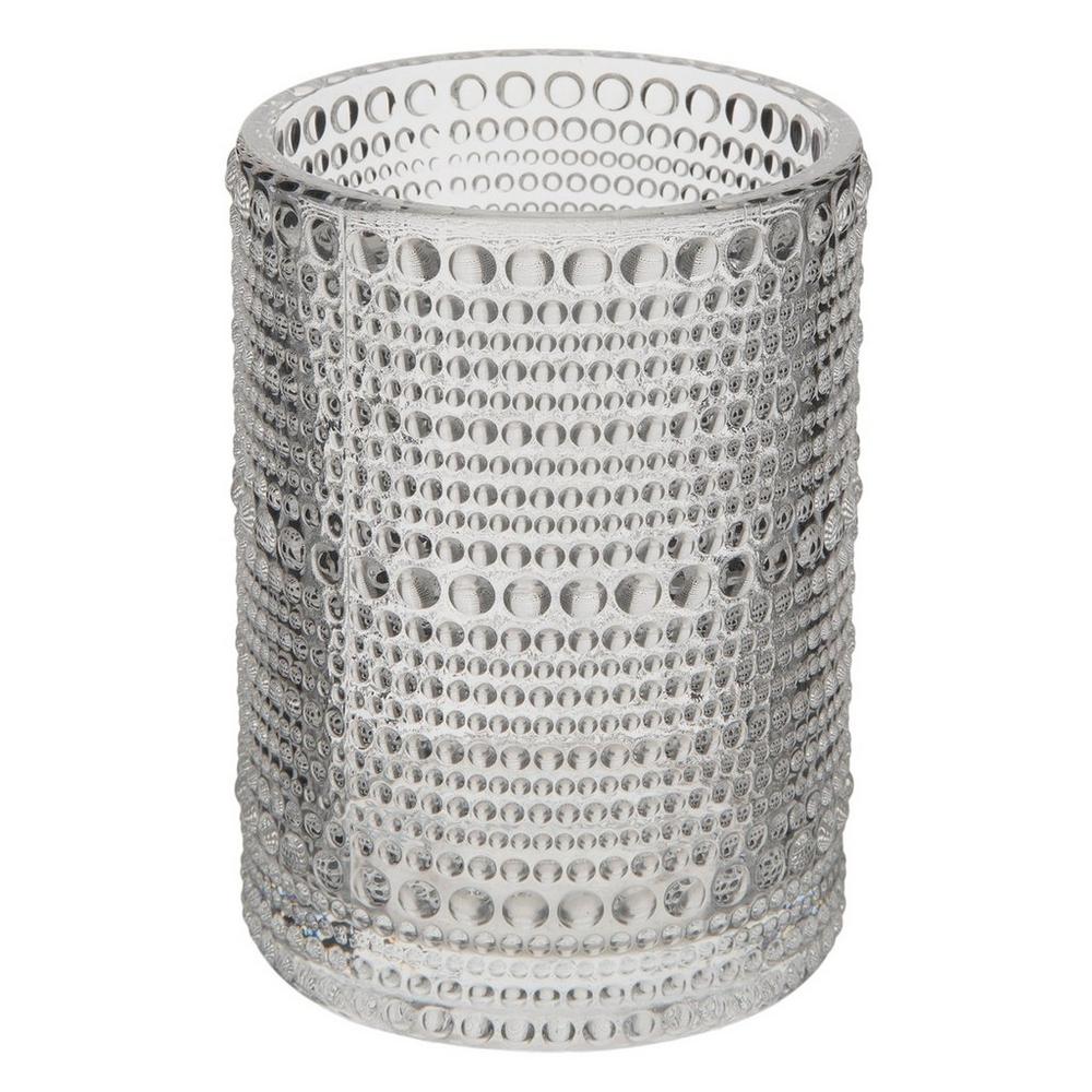 Hobnail Glass Bathroom Tumbler