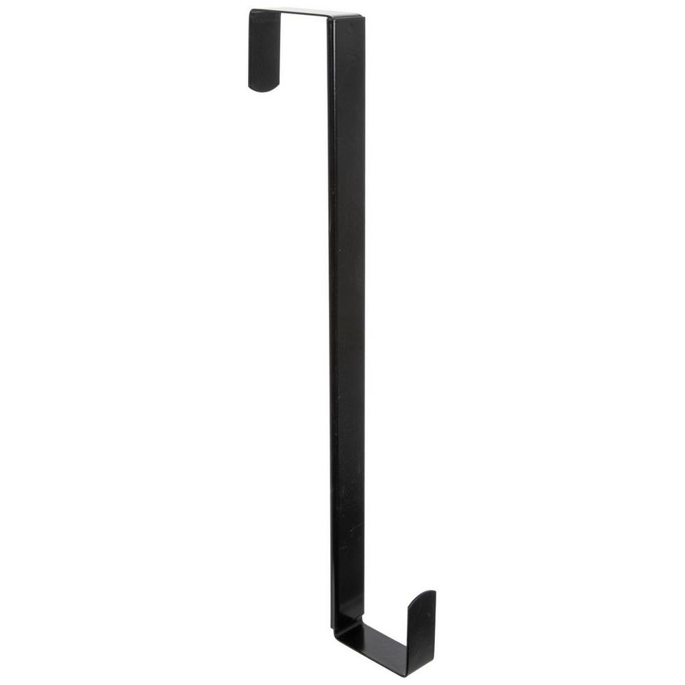 Black Adjustable Metal Wreath Hanger