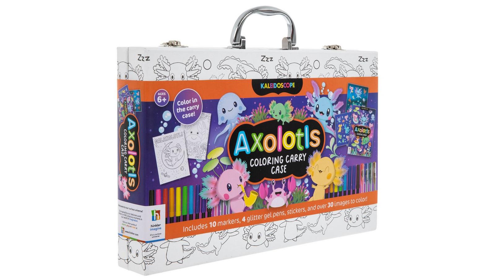 Axolotls Coloring Carry Case Kit | Hobby Lobby | 2521201