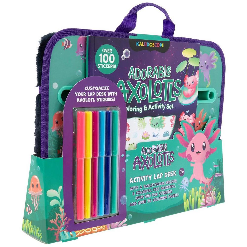 Adorable Axolotls Activity Lap Desk | Hobby Lobby | 2521219