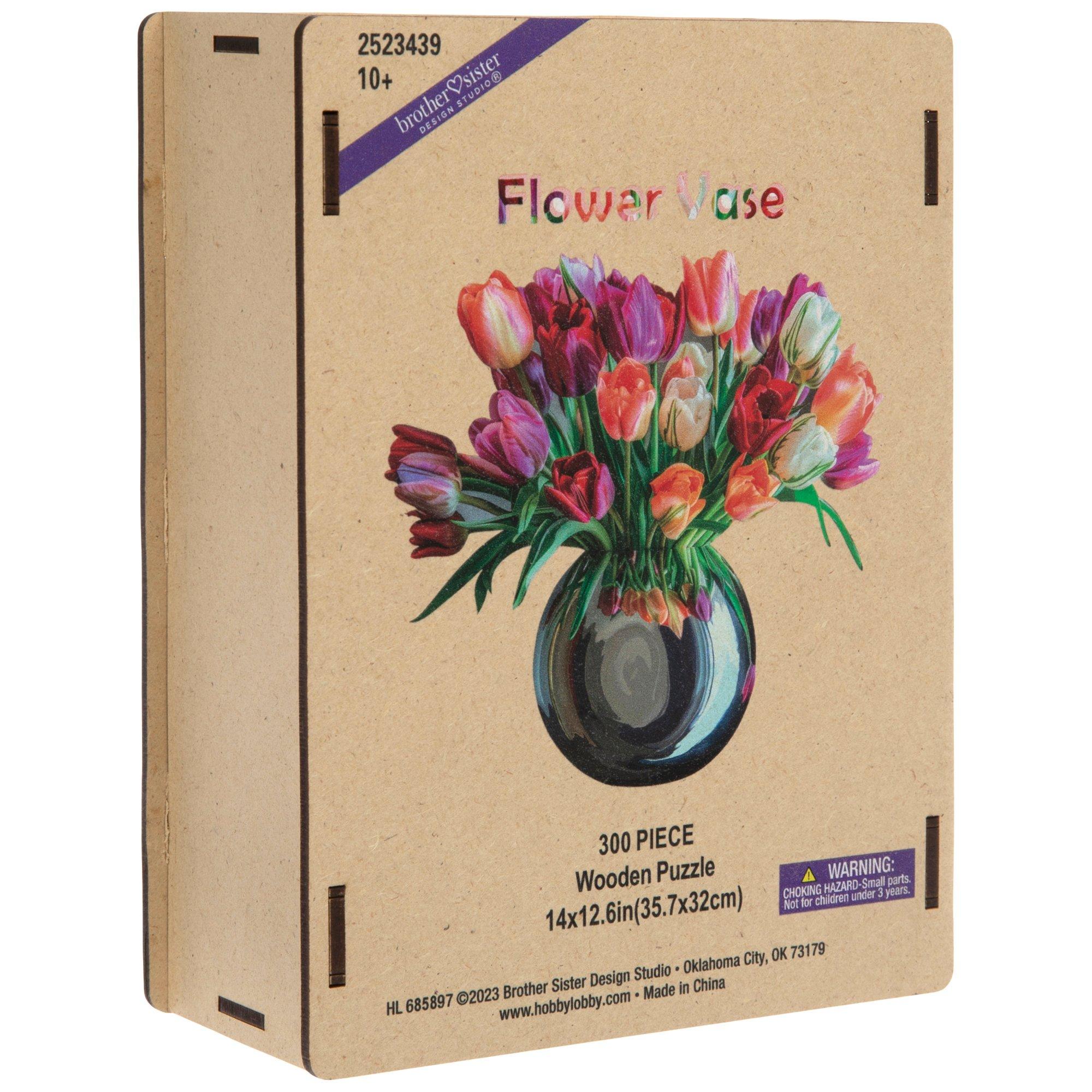 Vase Of Tulips Wood Puzzle | Hobby Lobby | 2523439
