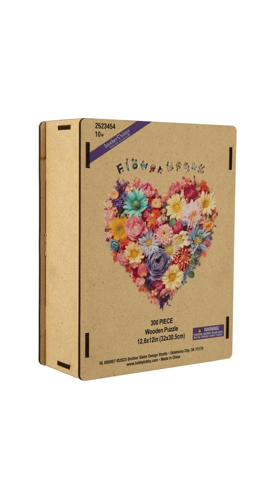 IÉNA HI-CORAZON BK WOOD PUZZLE BANGLE IÉNA HI-CORAZON BK WOOD PUZZLE BANGLE