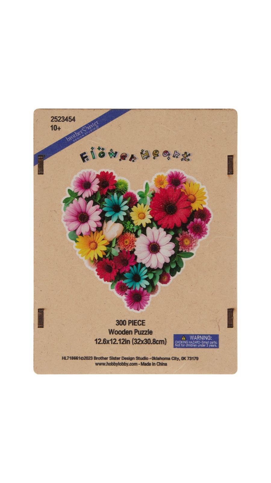 IÉNA HI-CORAZON BK WOOD PUZZLE BANGLE IÉNA HI-CORAZON BK WOOD PUZZLE BANGLE IÉNA HI-CORAZON BK