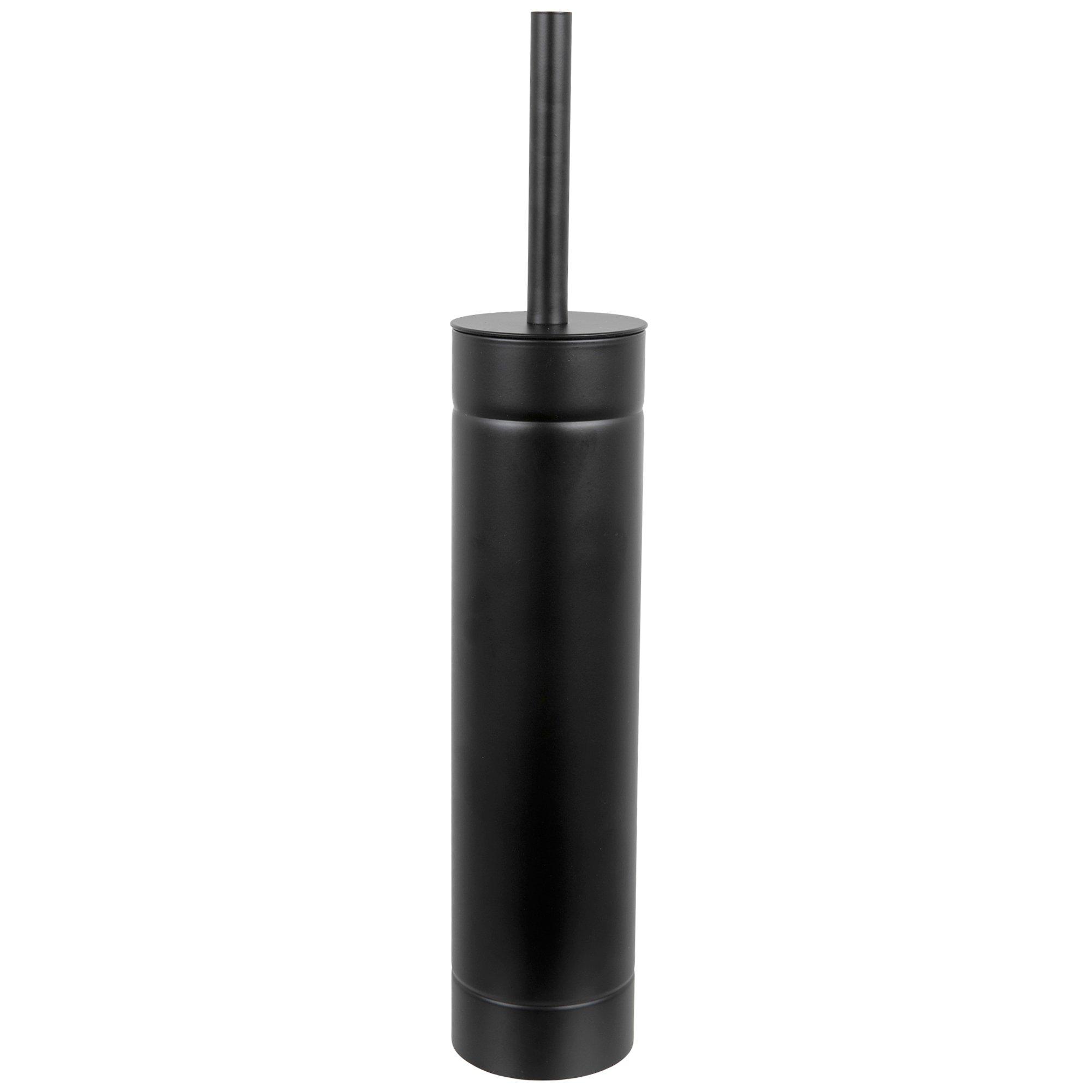 Black Toilet Brush &amp; Holder