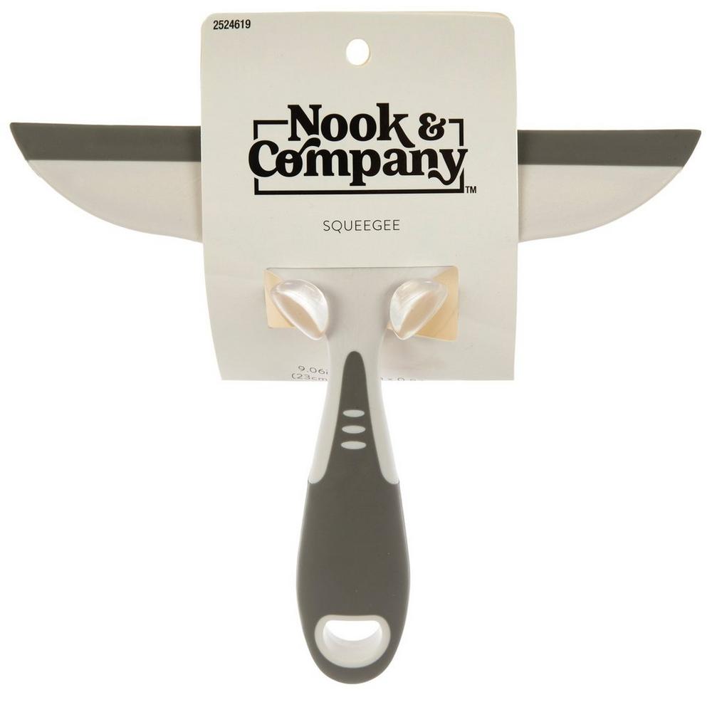 White Gray Shower Squeegee