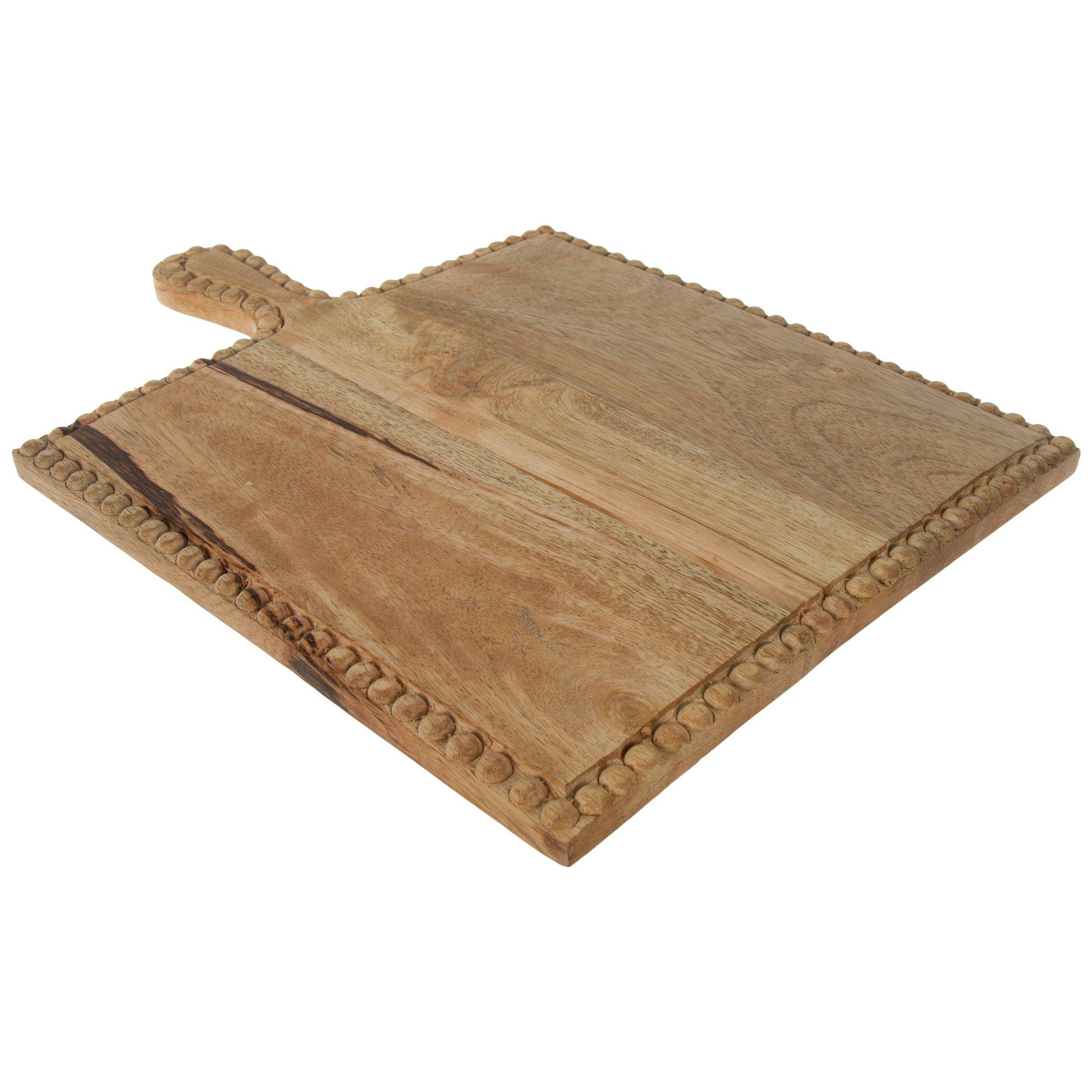 Mango Wood Beaded Serving Board