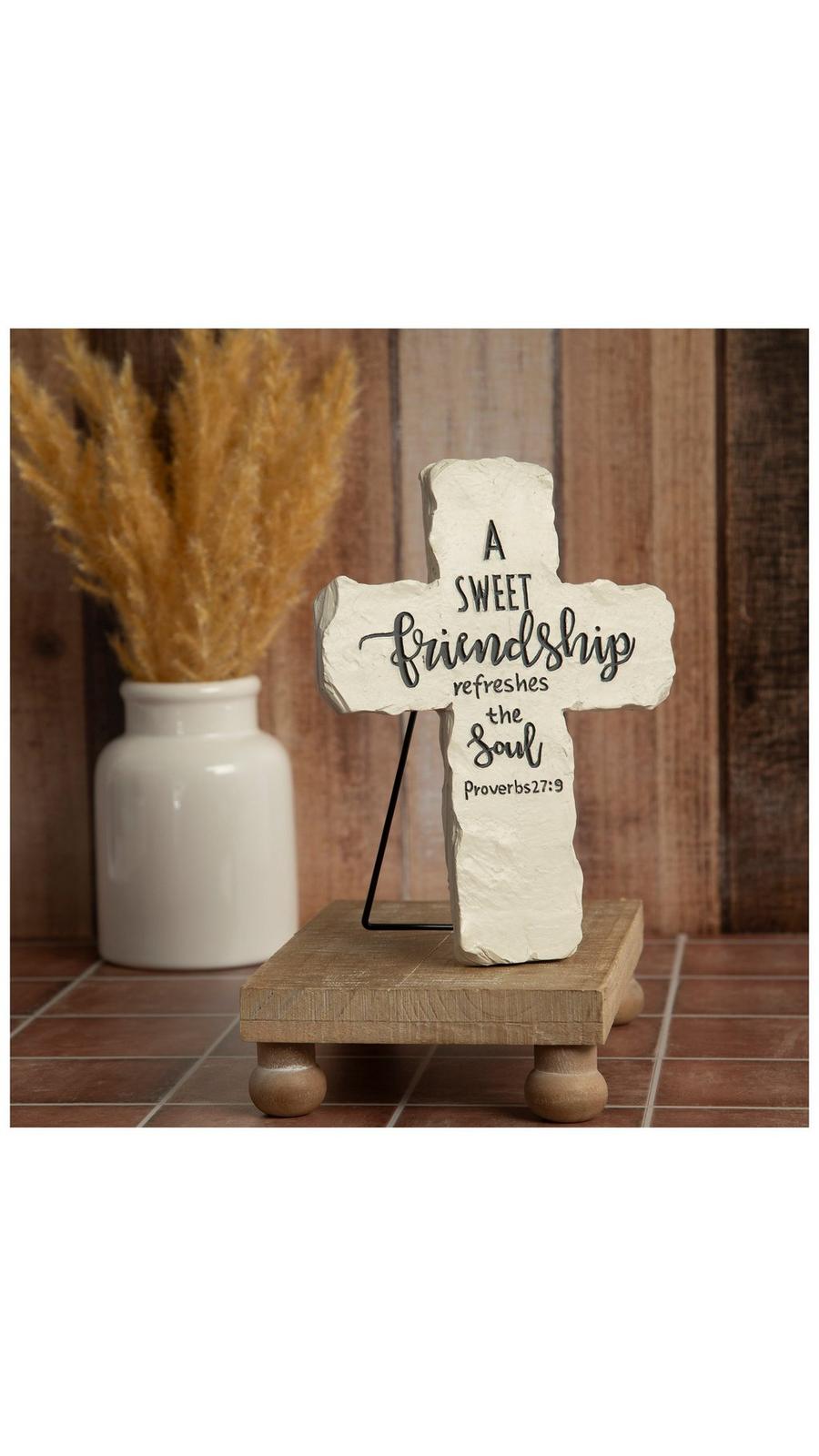 Proverbs 27:9 Cross Decor | Hobby Lobby | 2525269