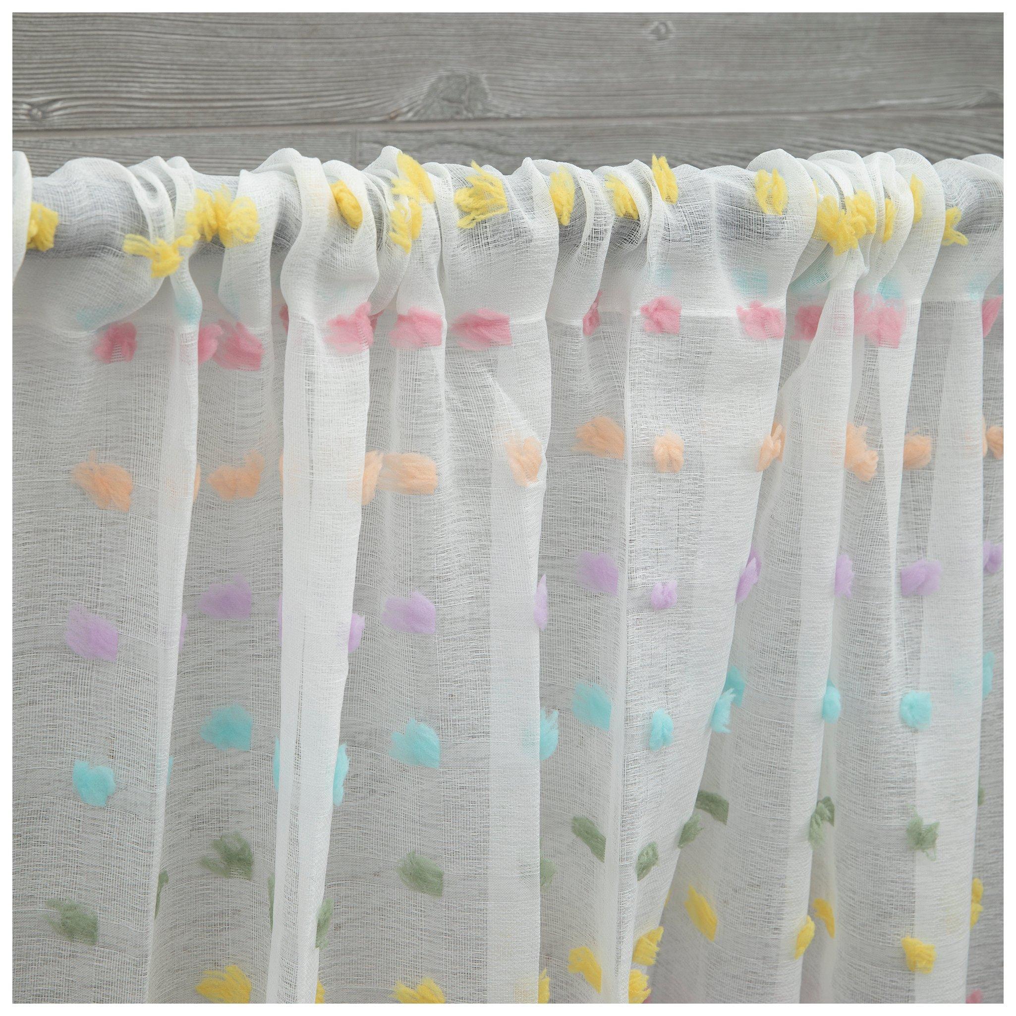 Pastel Tuft Sheer Window Curtain | Hobby Lobby | 2526986