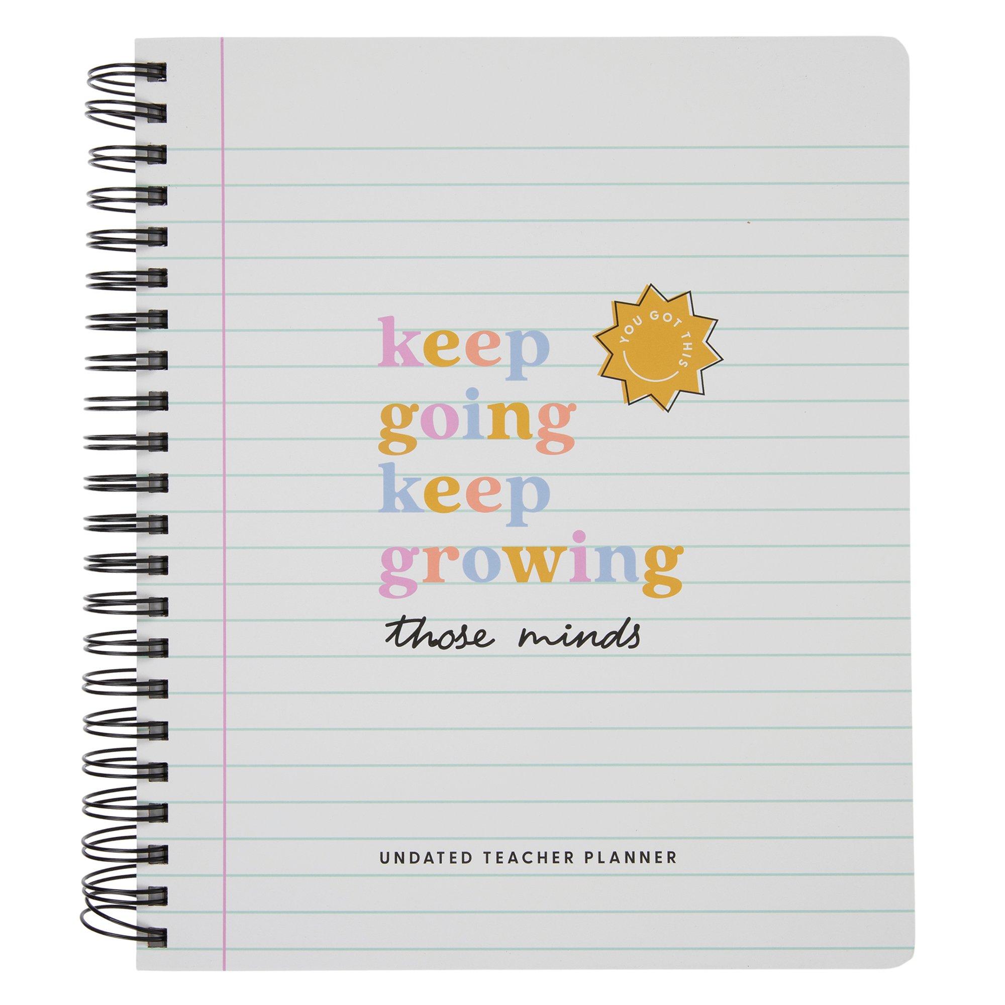Undated Teacher Planner - 18 Months