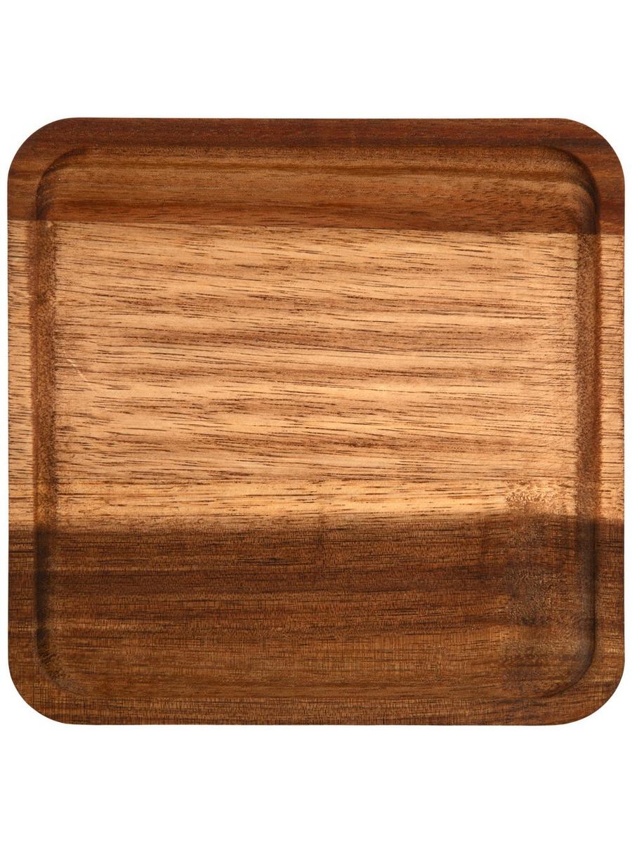 Square Acacia Wood Appetizer Plate | Hobby Lobby | 2528263