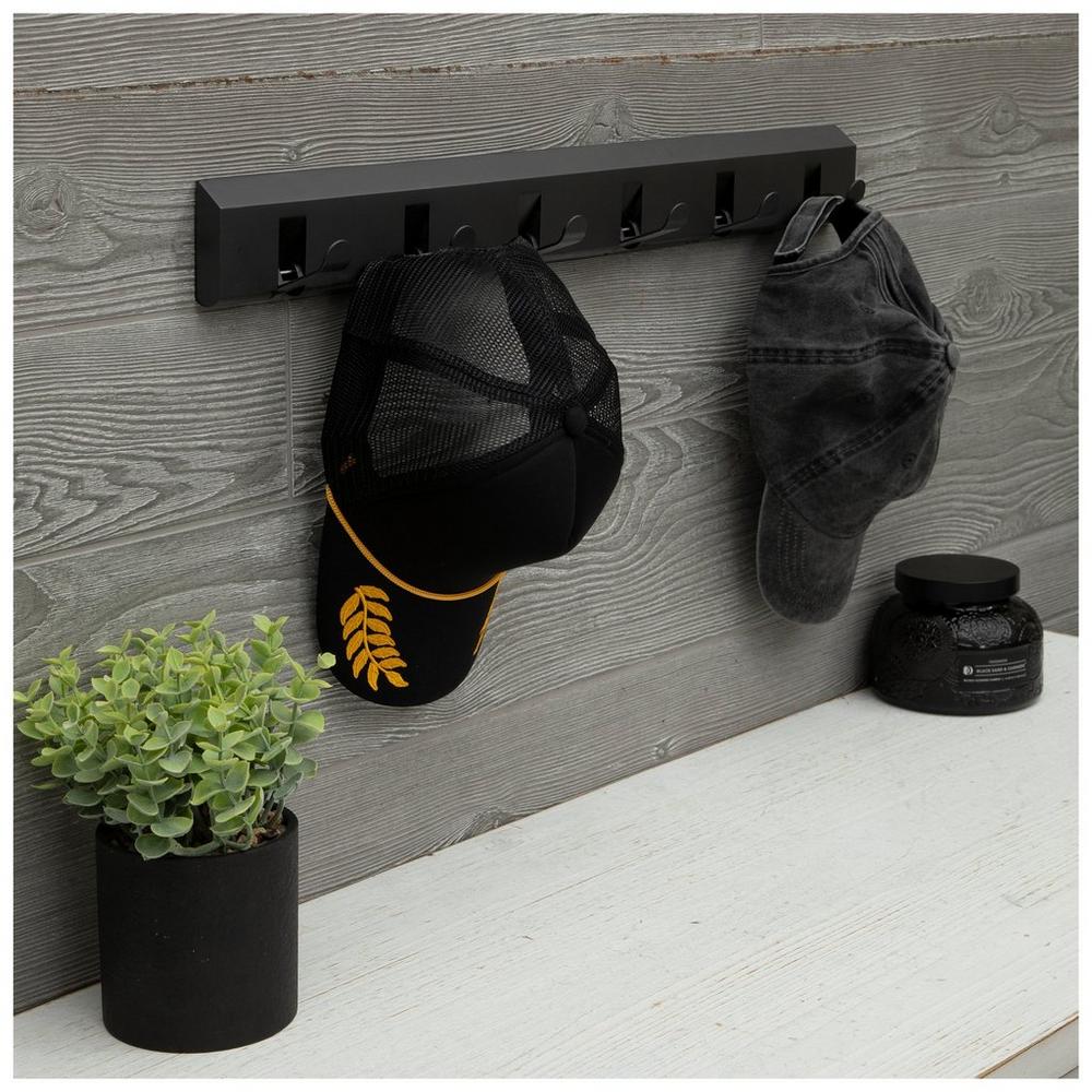 Black Modern Wall Decor With Hooks | Hobby Lobby | 2528685