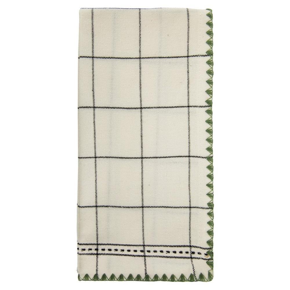 Grid Patterned Cloth Napkins