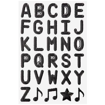 Alphabet Puffy Stickers