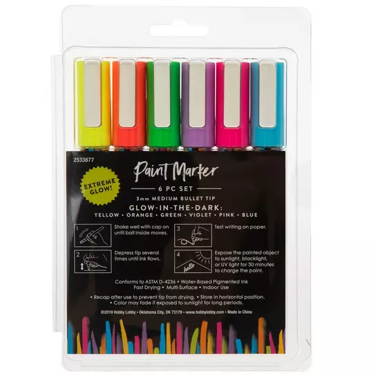 Yellow Marking Crayons, 6 Pieces Yellow Marking Crayons, 6 Pieces