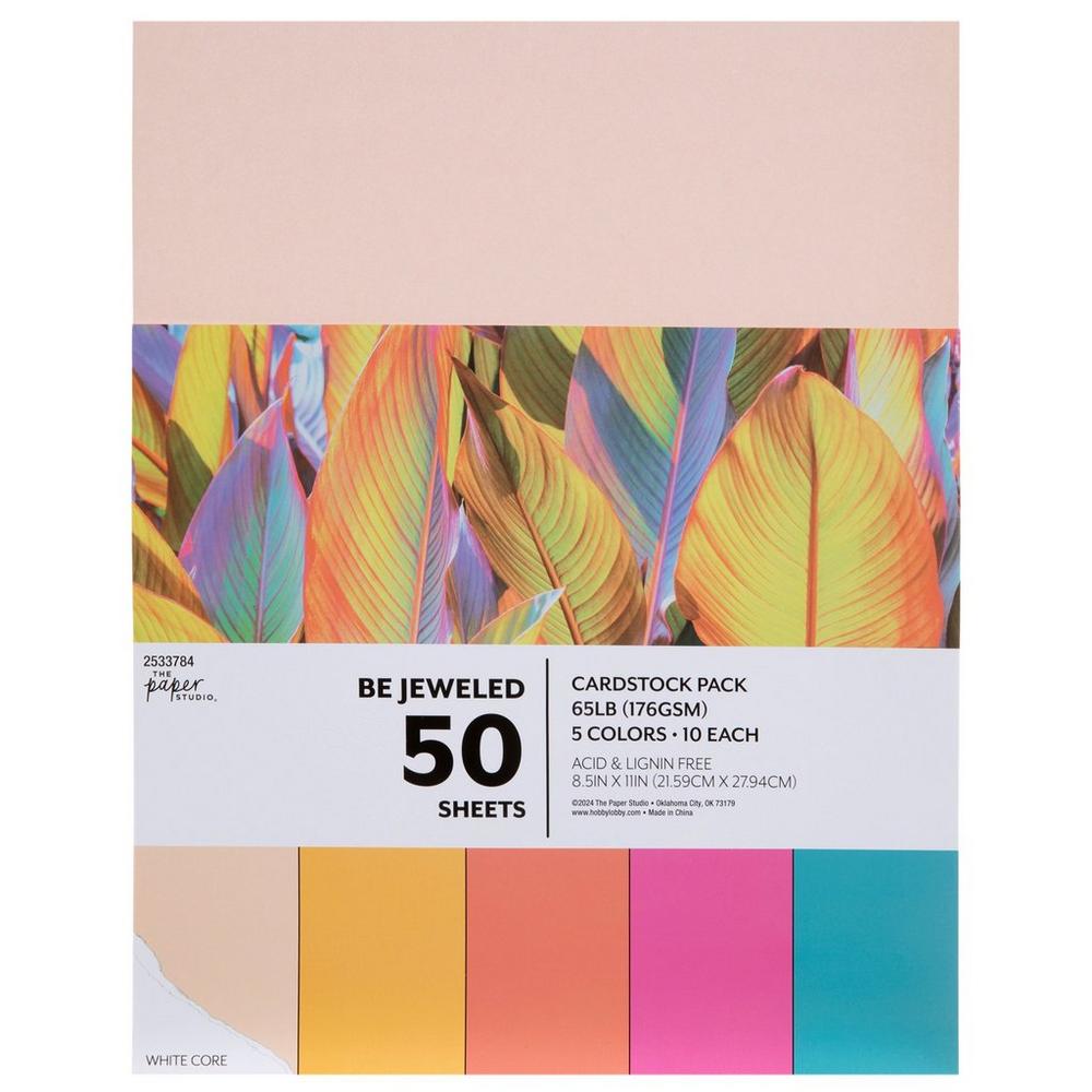 Cardstock Paper Pack - 8 1/2