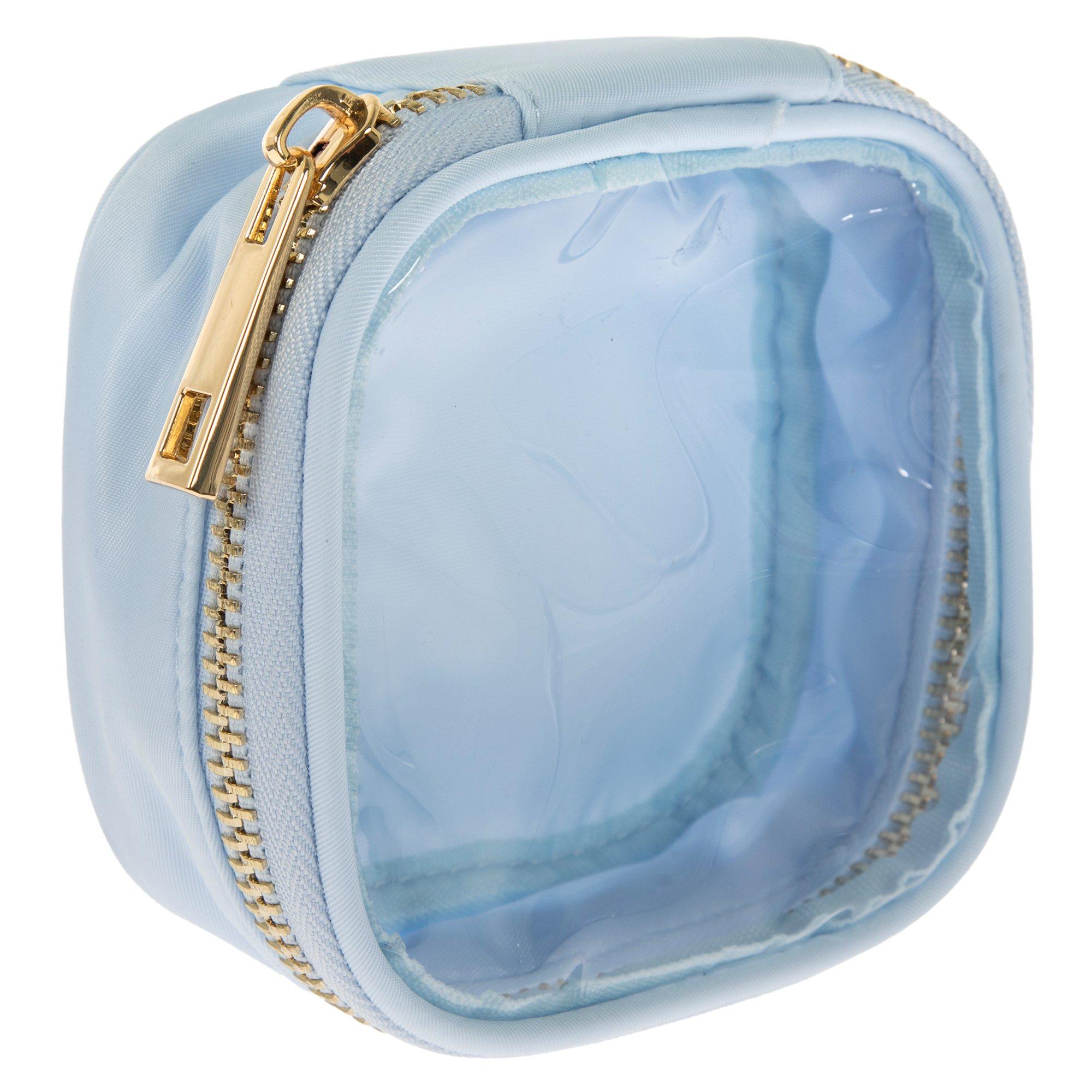 Transparent Front Square Pouch