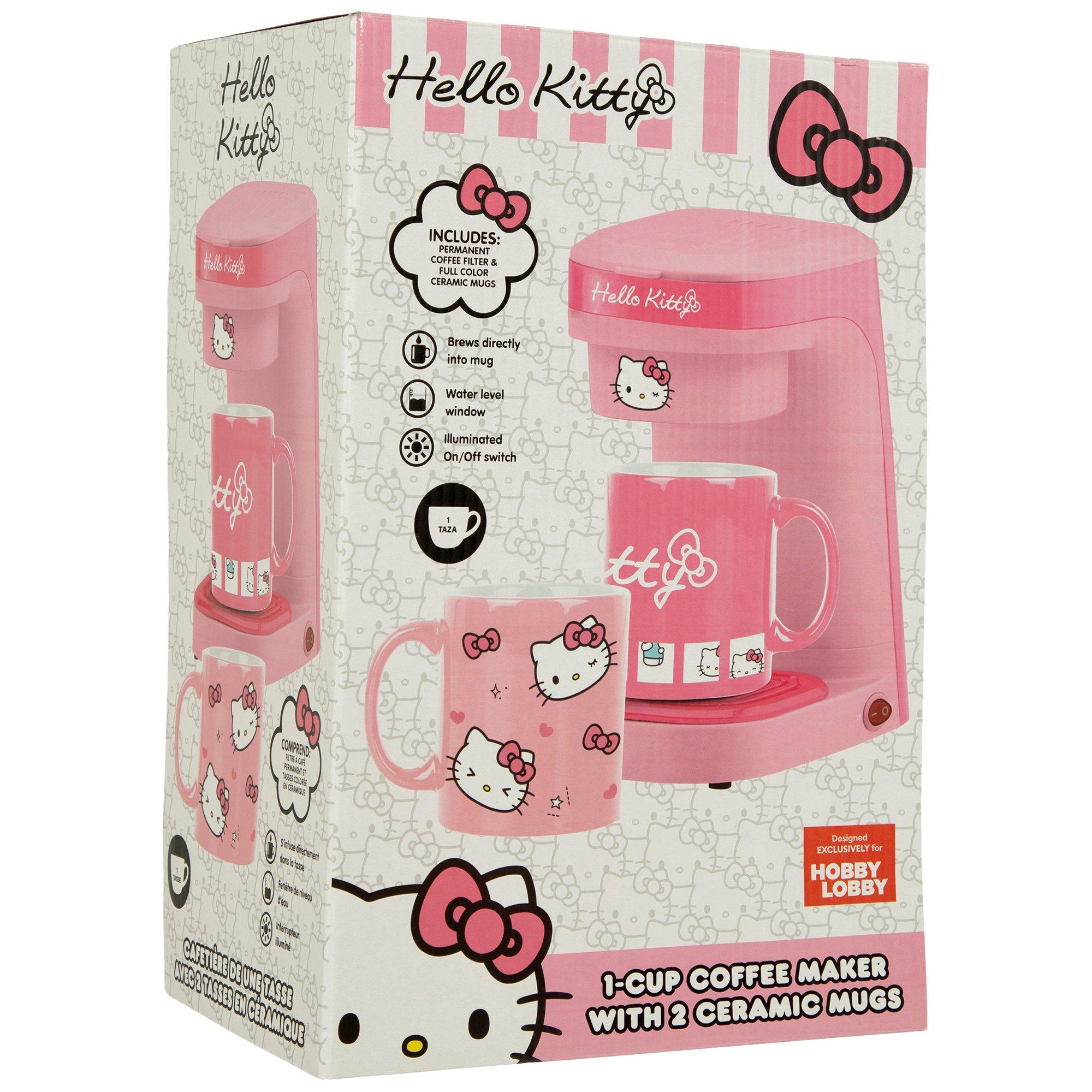 Hello Kitty Coffee Maker & Mug Set | Hobby Lobby | 2536142