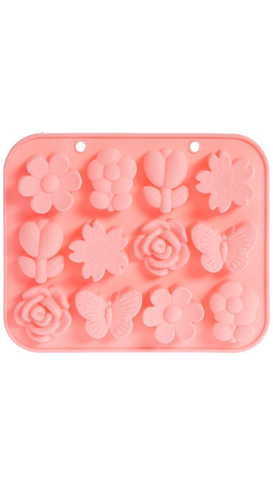 Assorted Flowers Silicone Candy Mold | Hobby Lobby | 2536423