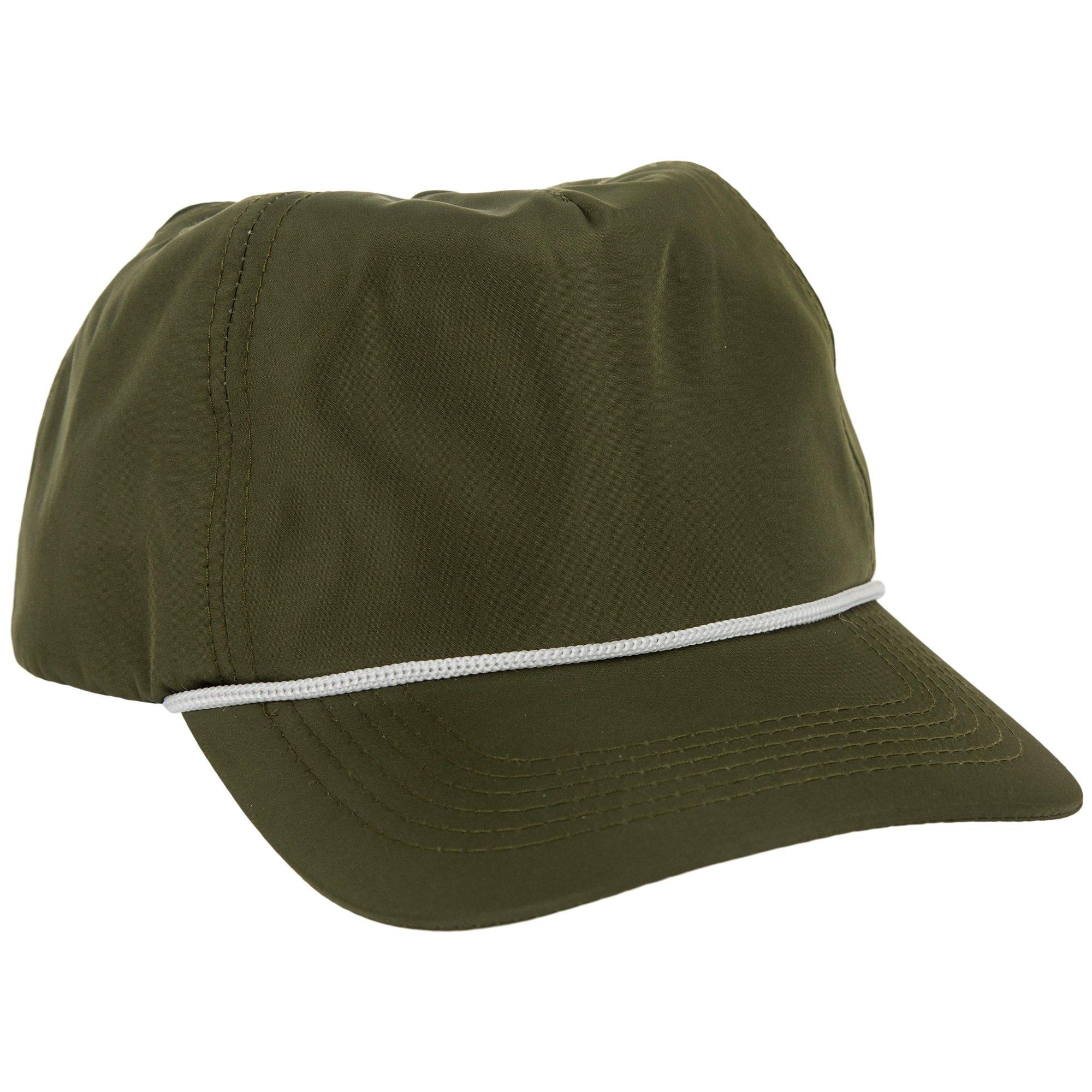 Green Baseball Cap With Rope Trim | Hobby Lobby | 2536464