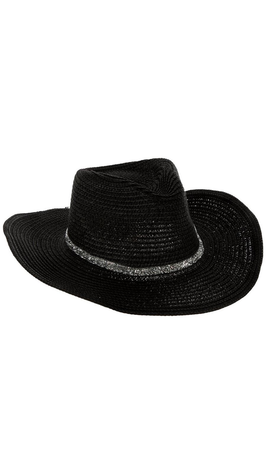 帽子 Sea room lynn BAO RIBBON HAT black Black Rancher Hat With Rhinestone Hat Band | Hobby Lobby