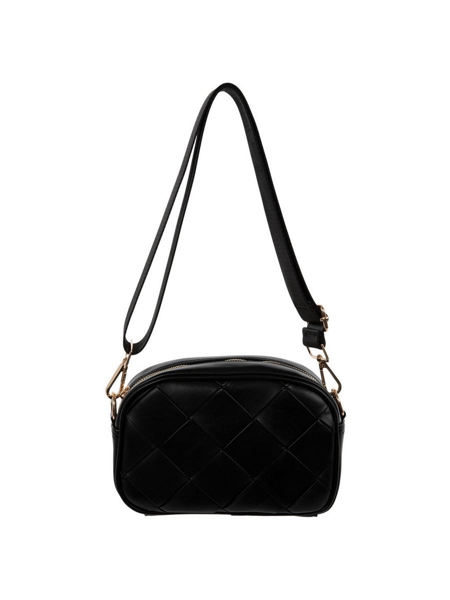 Black Faux Leather Crossbody Bag | Hobby Lobby | 2537827